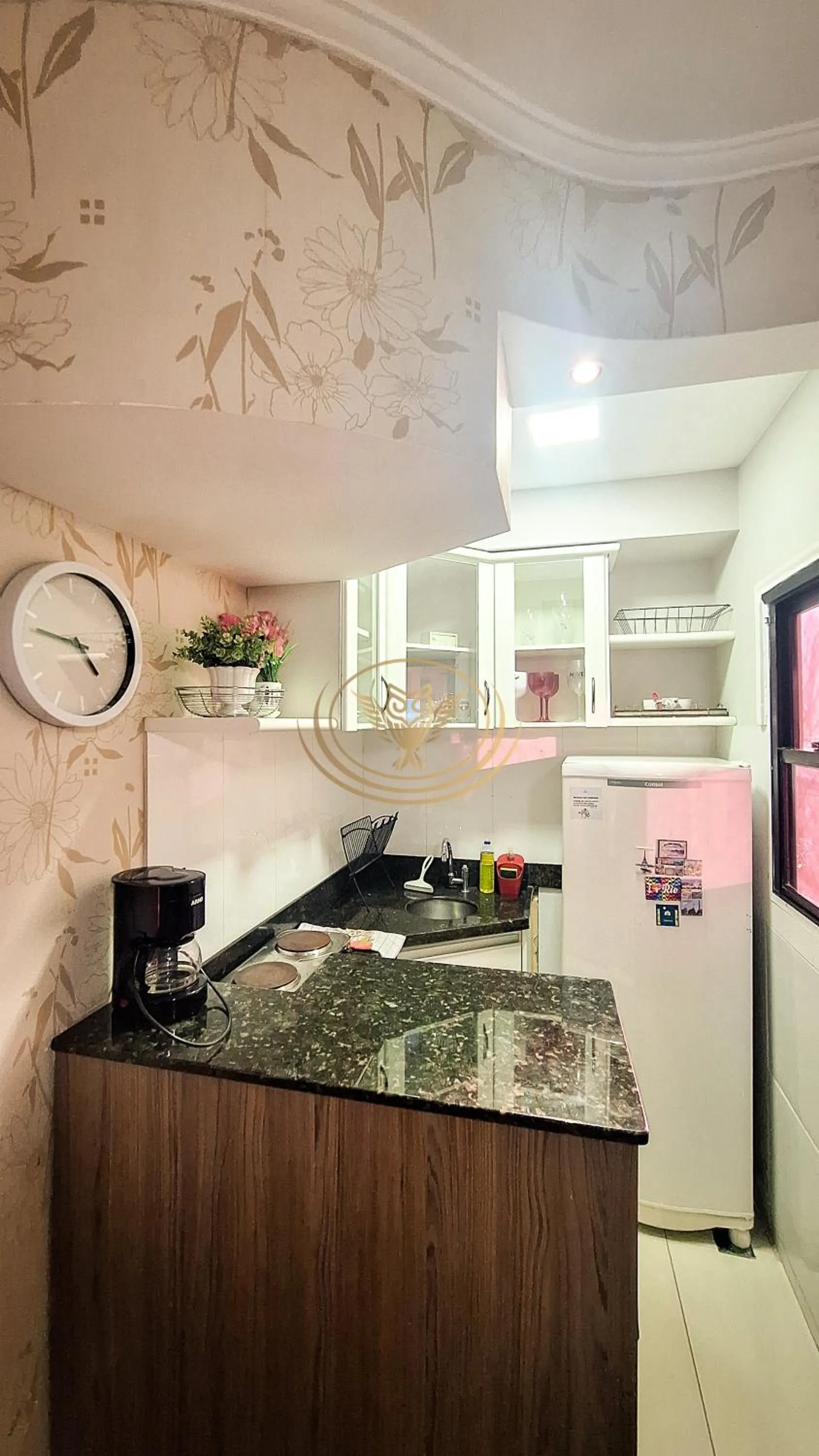 Kitchen or kitchenette in Coruja Imob - Flat Crystal Place