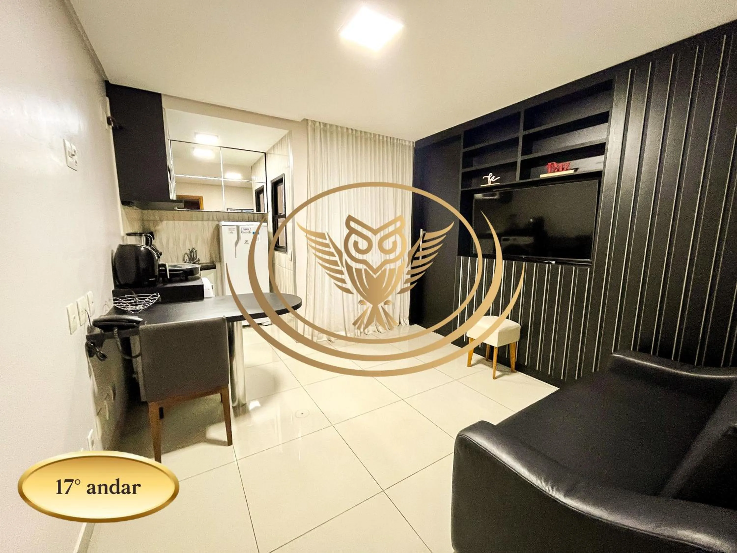 TV and multimedia in Coruja Imob - Flat Crystal Place