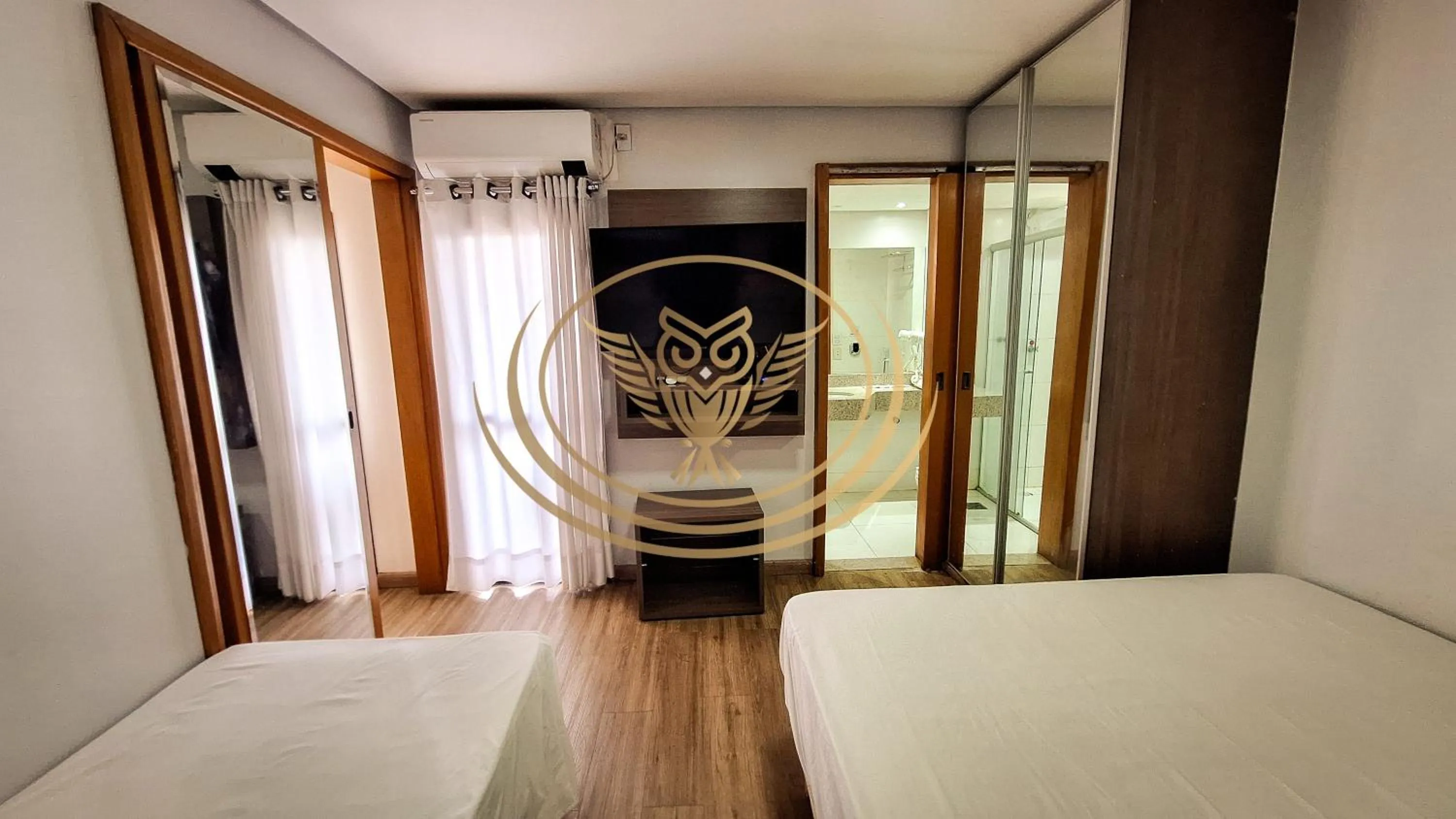 Bed in Coruja Imob - Flat Crystal Place