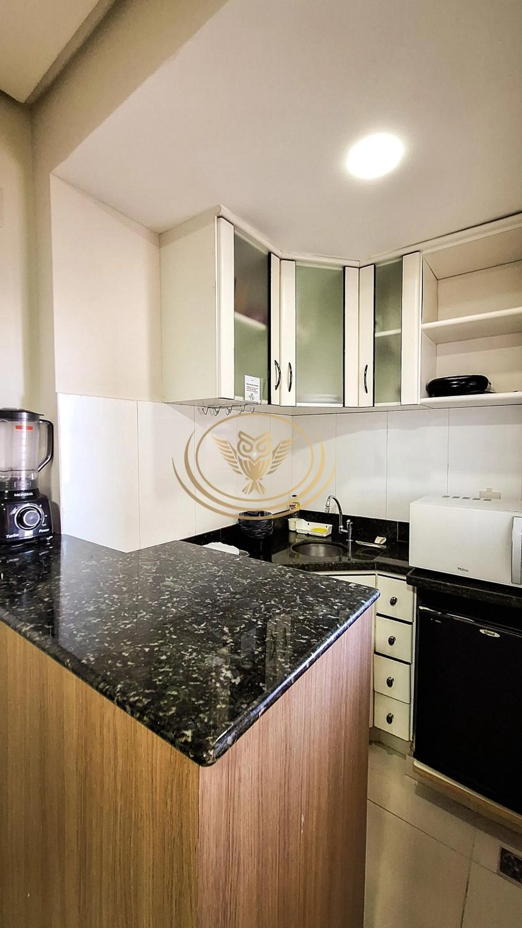 Kitchen or kitchenette in Coruja Imob - Flat Crystal Place