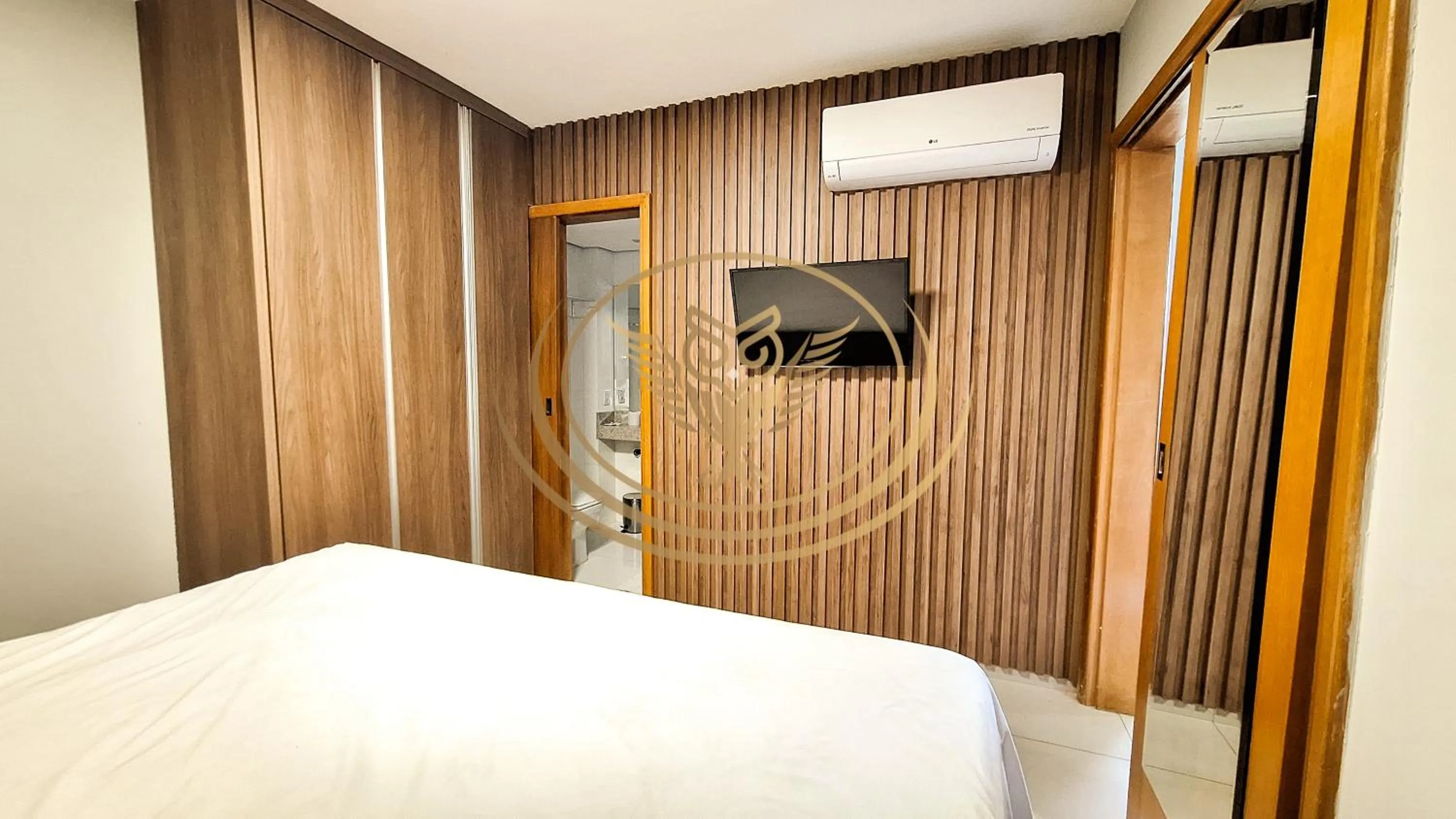 Bed in Coruja Imob - Flat Crystal Place