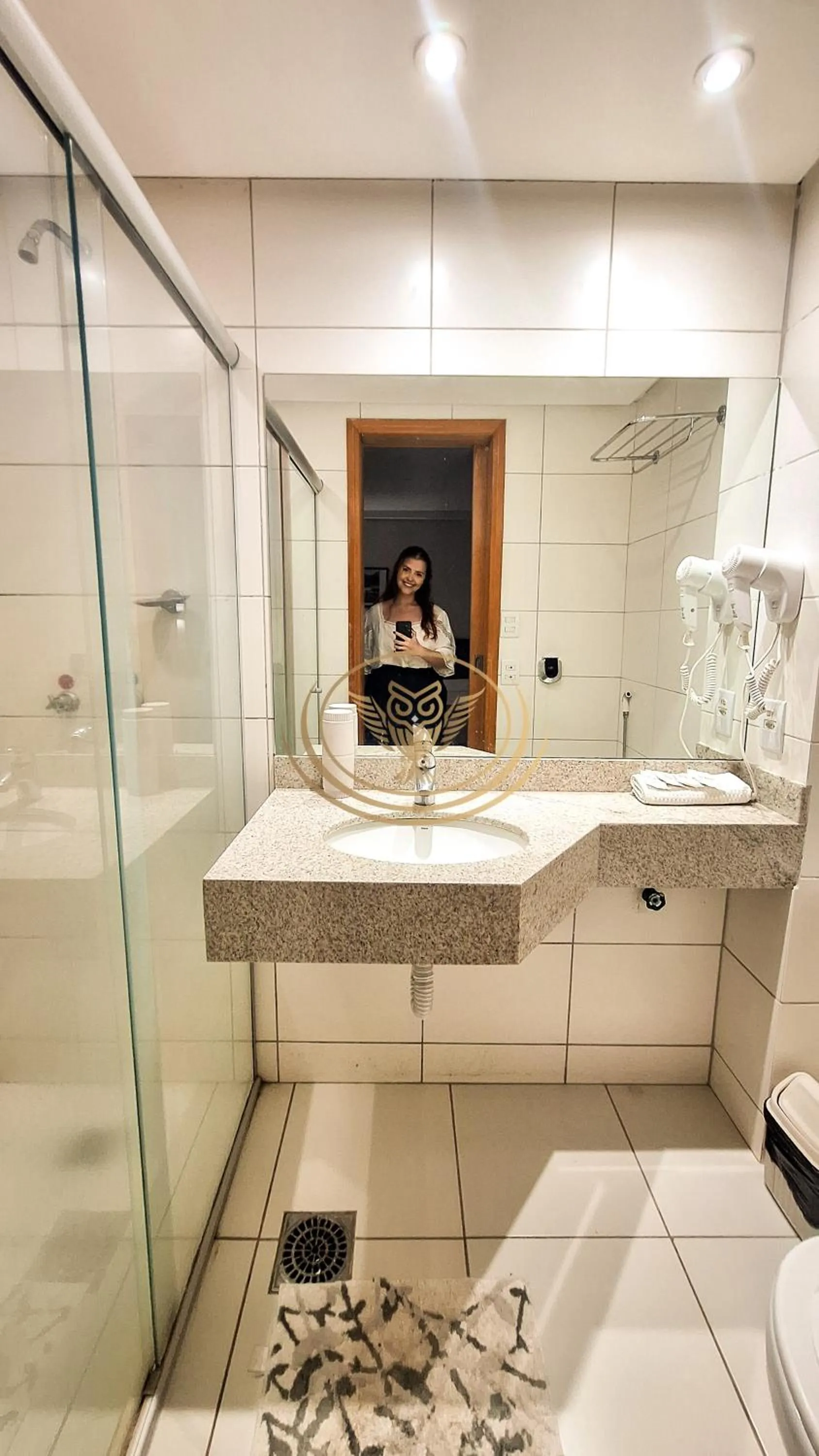 Shower in Coruja Imob - Flat Crystal Place