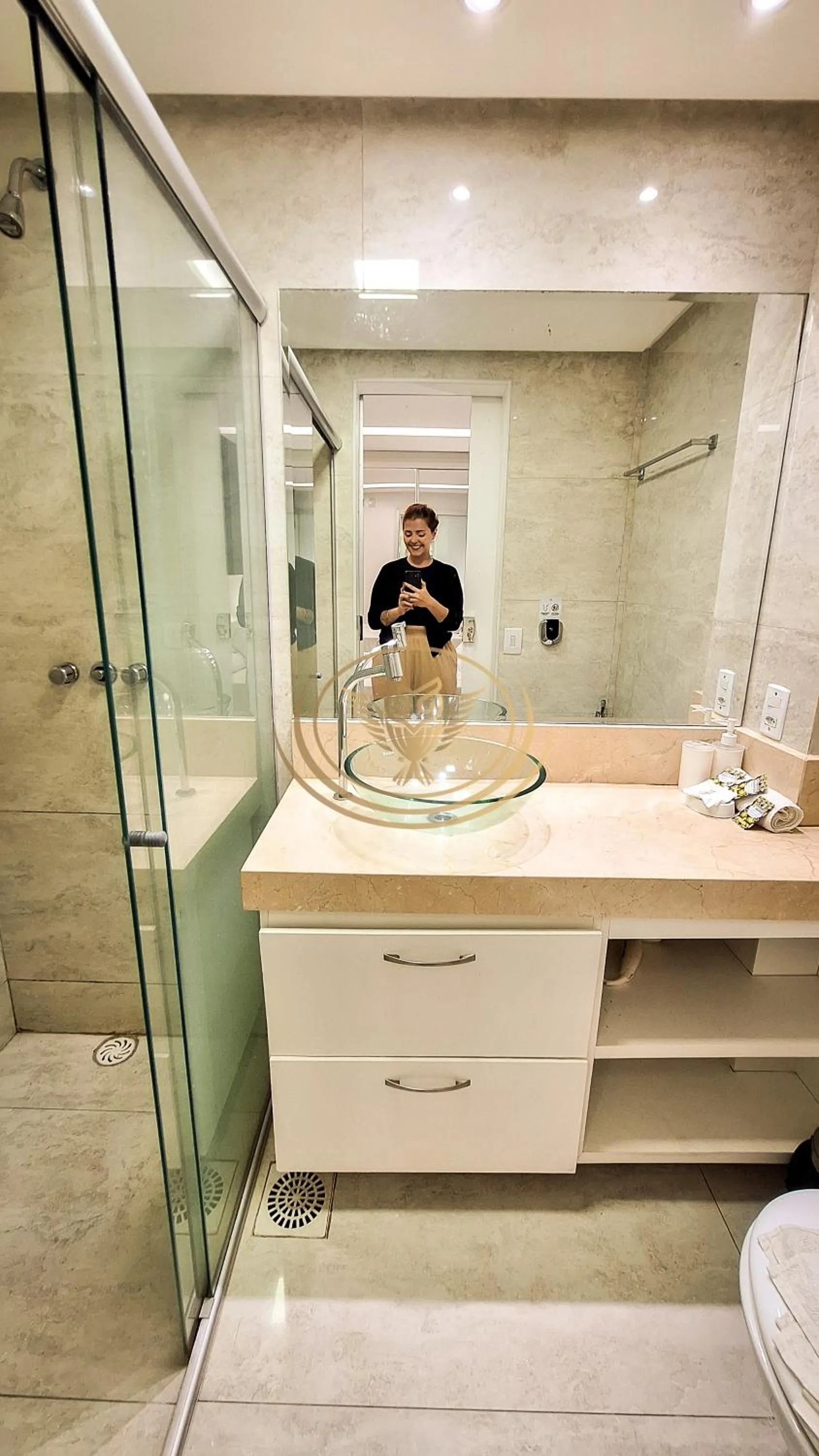 Shower in Coruja Imob - Flat Crystal Place