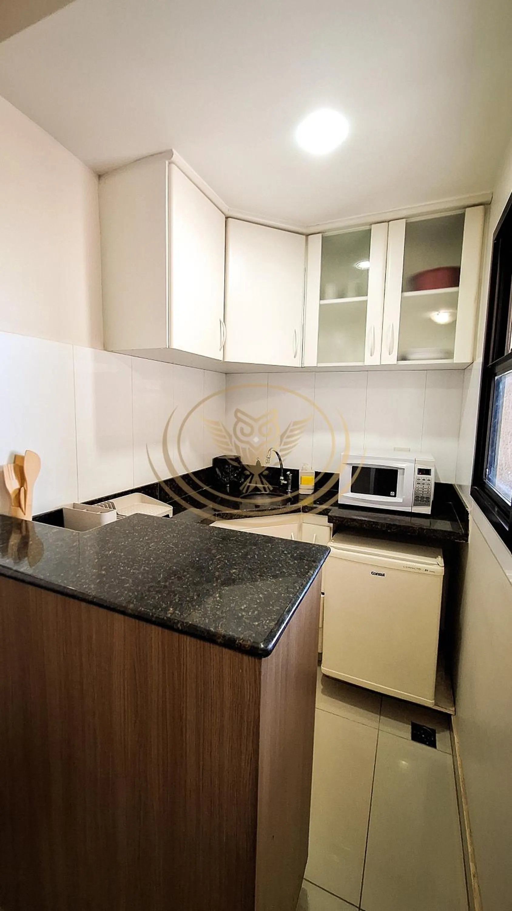 Kitchen or kitchenette in Coruja Imob - Flat Crystal Place