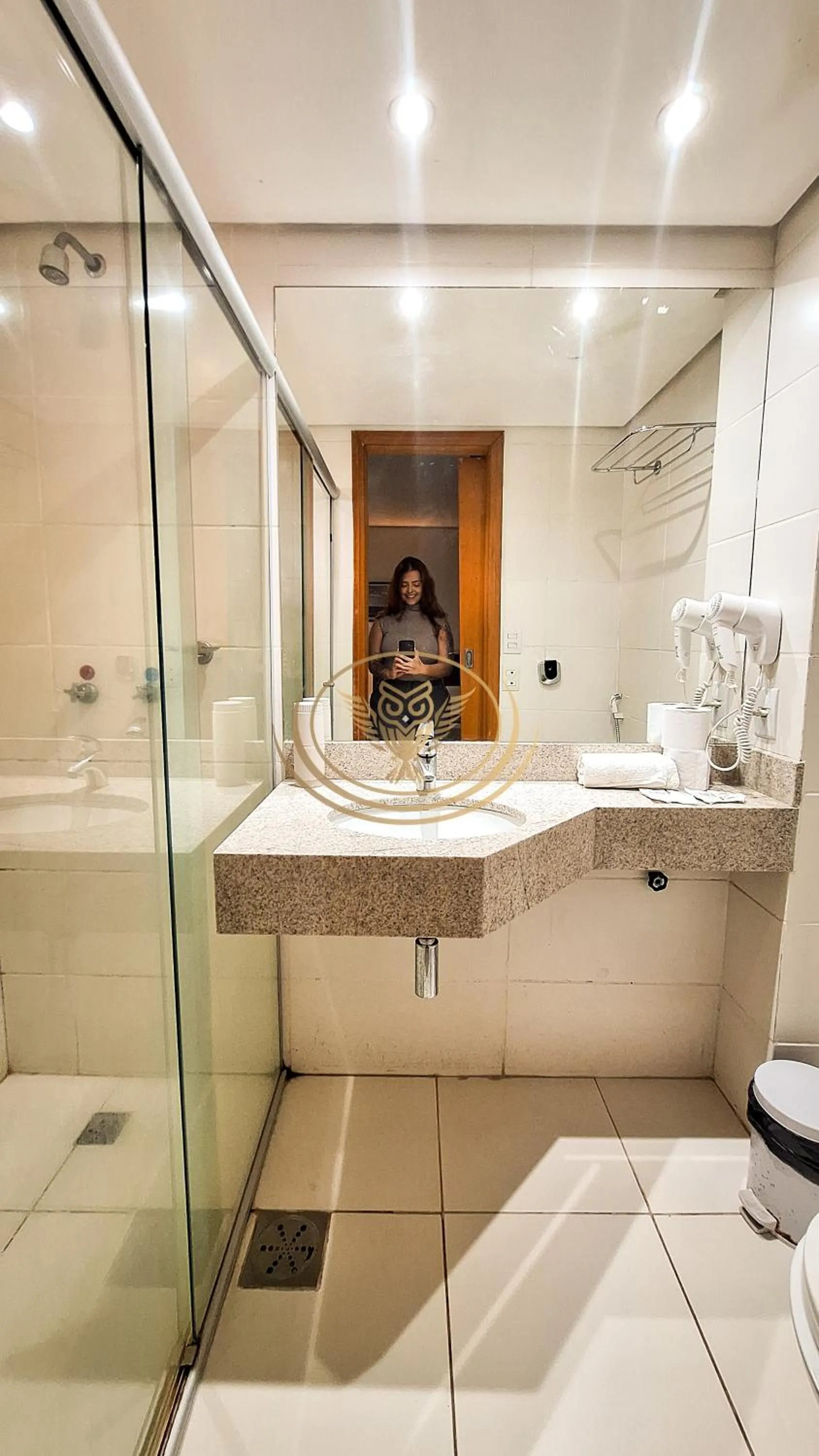 Shower in Coruja Imob - Flat Crystal Place