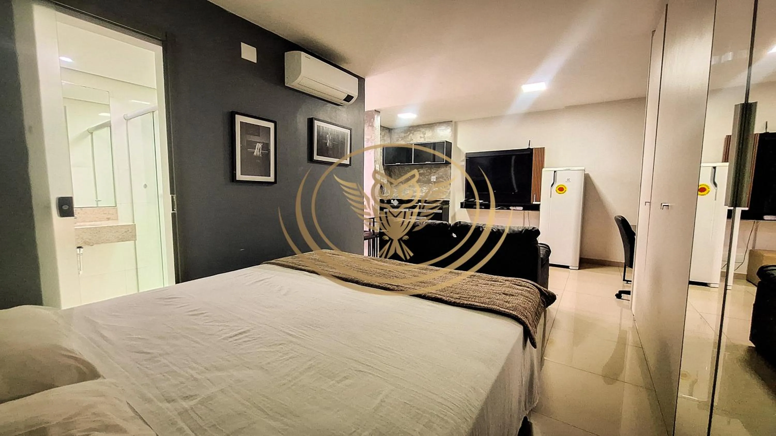 Bed in Coruja Imob - Flat Crystal Place