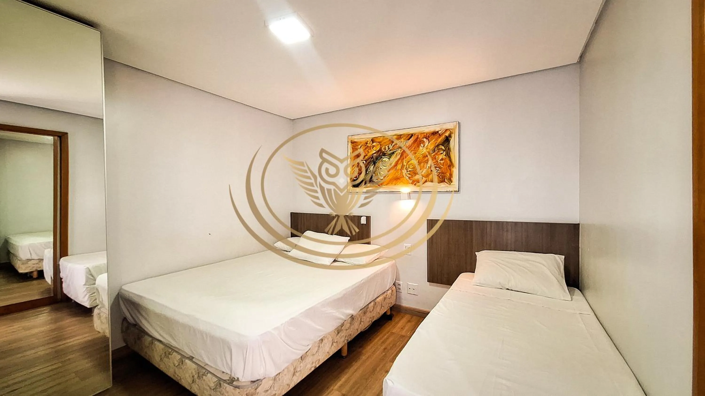 Bed in Coruja Imob - Flat Crystal Place