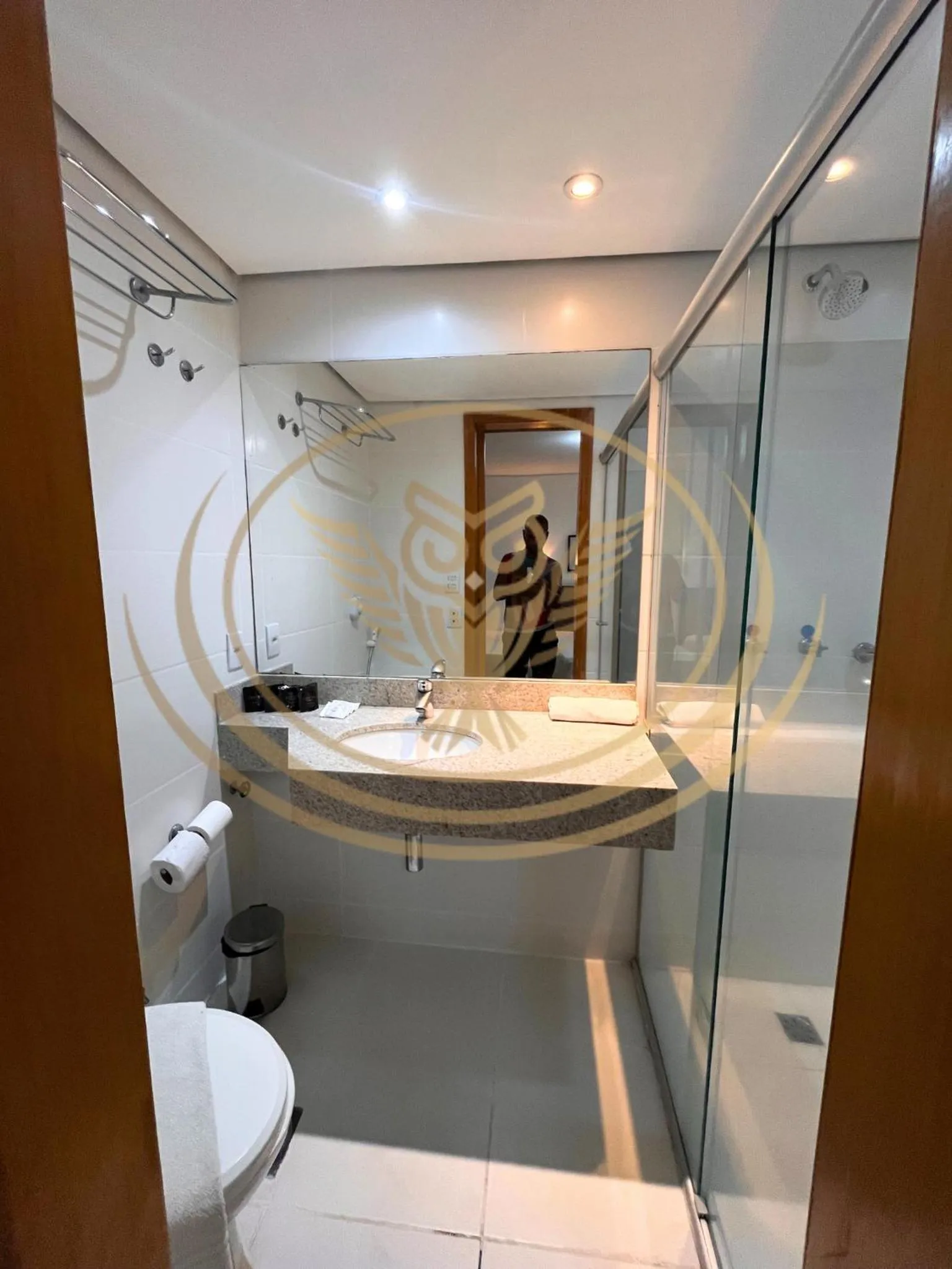 Bathroom in Coruja Imob - Flat Crystal Place