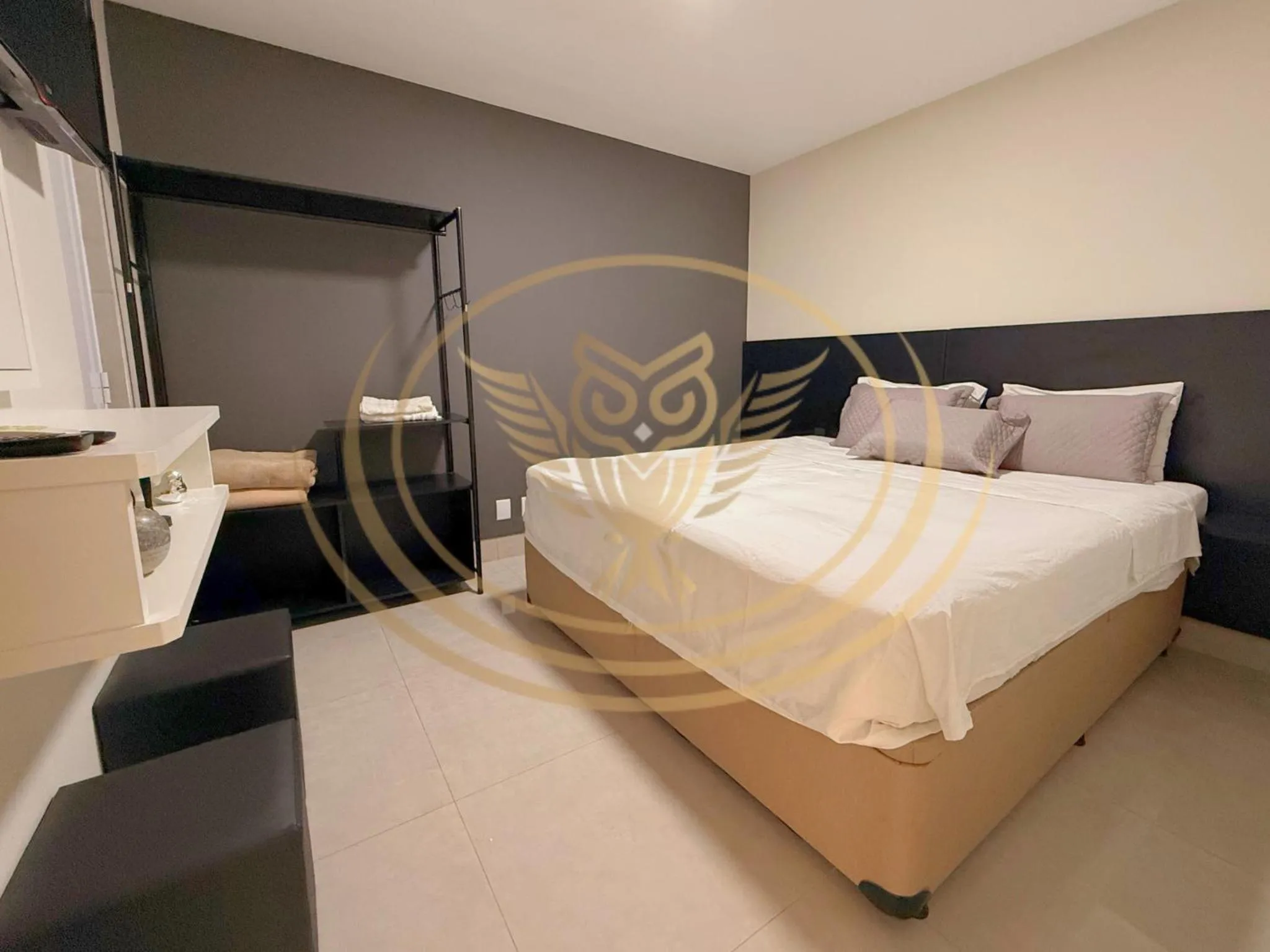 Bed in Coruja Imob - Flat Crystal Place