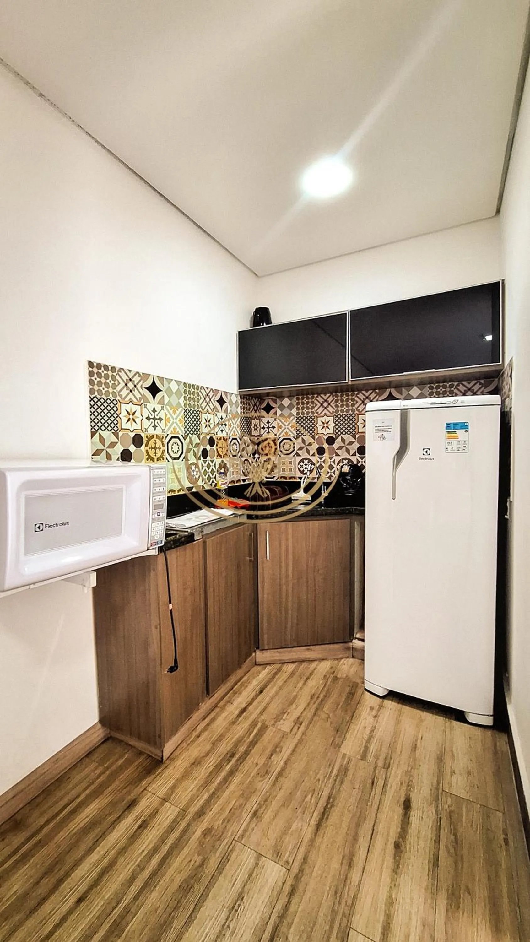Kitchen or kitchenette in Coruja Imob - Flat Crystal Place
