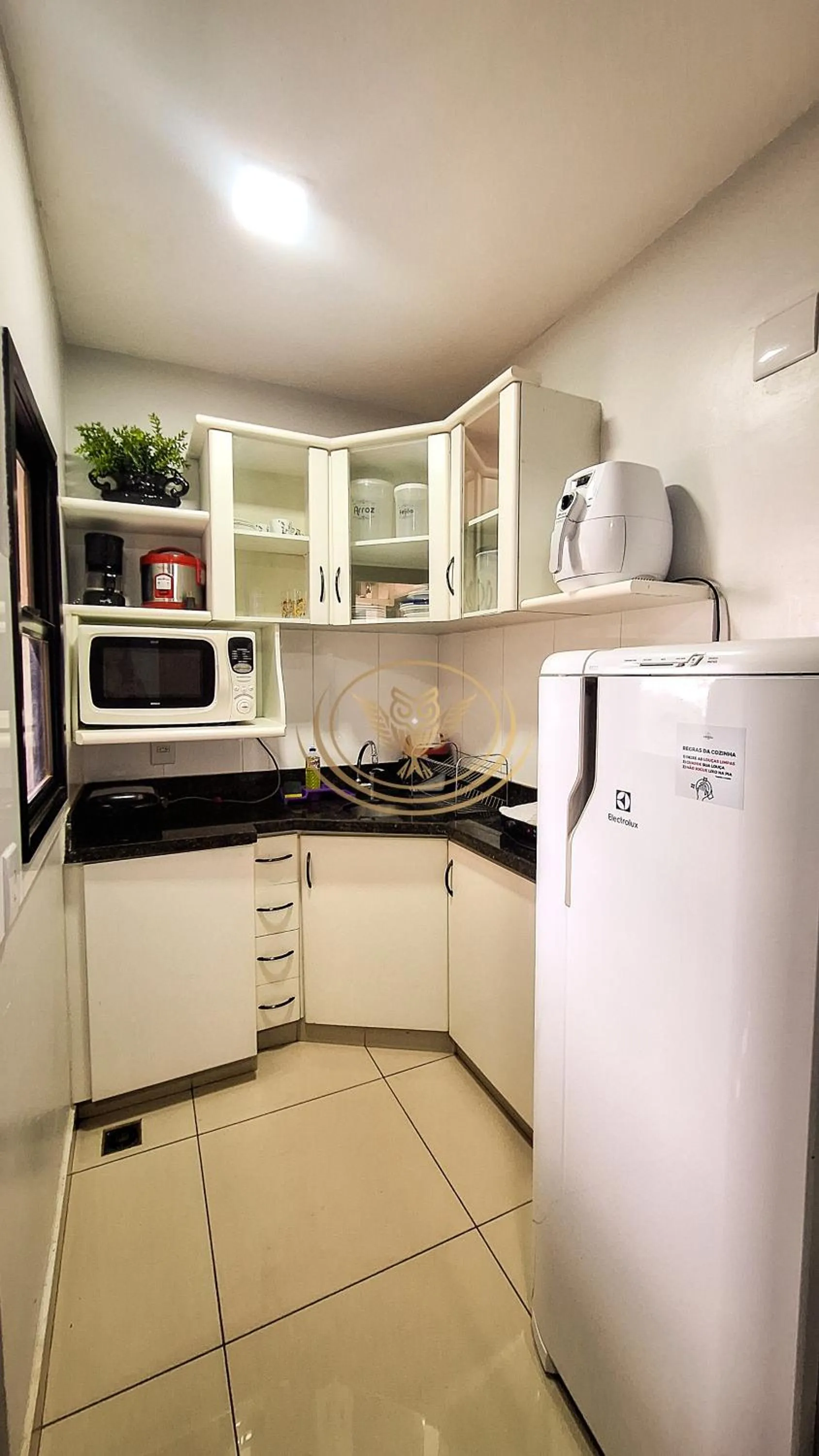 Coffee/tea facilities in Coruja Imob - Flat Crystal Place