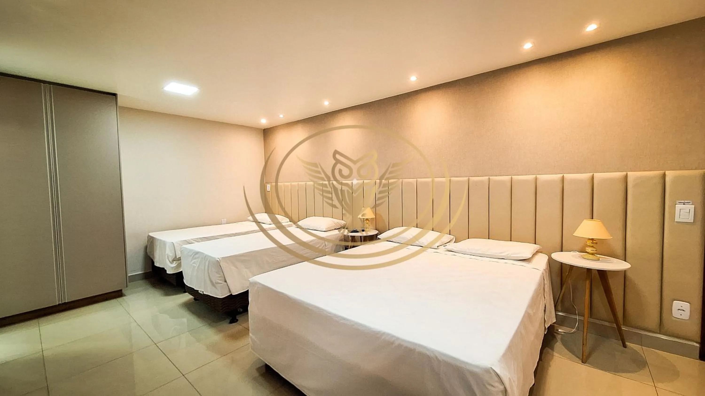 Bed in Coruja Imob - Flat Crystal Place