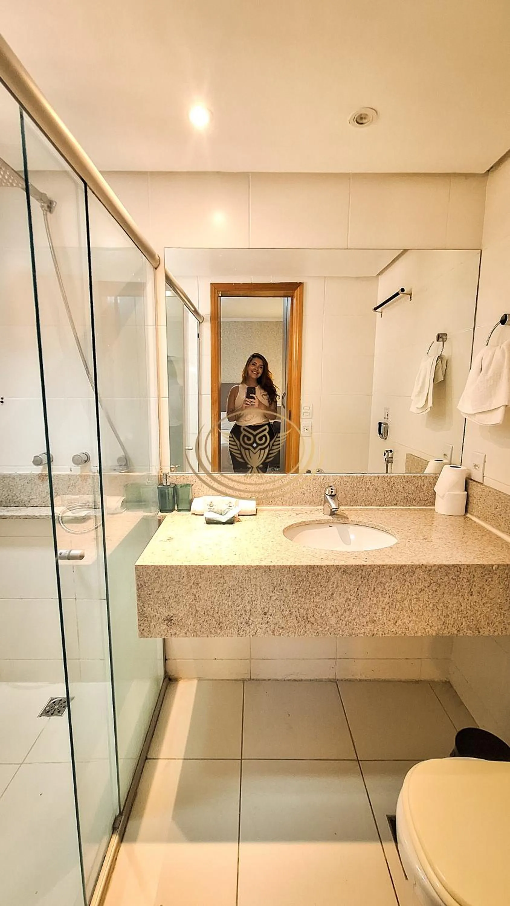 Shower in Coruja Imob - Flat Crystal Place