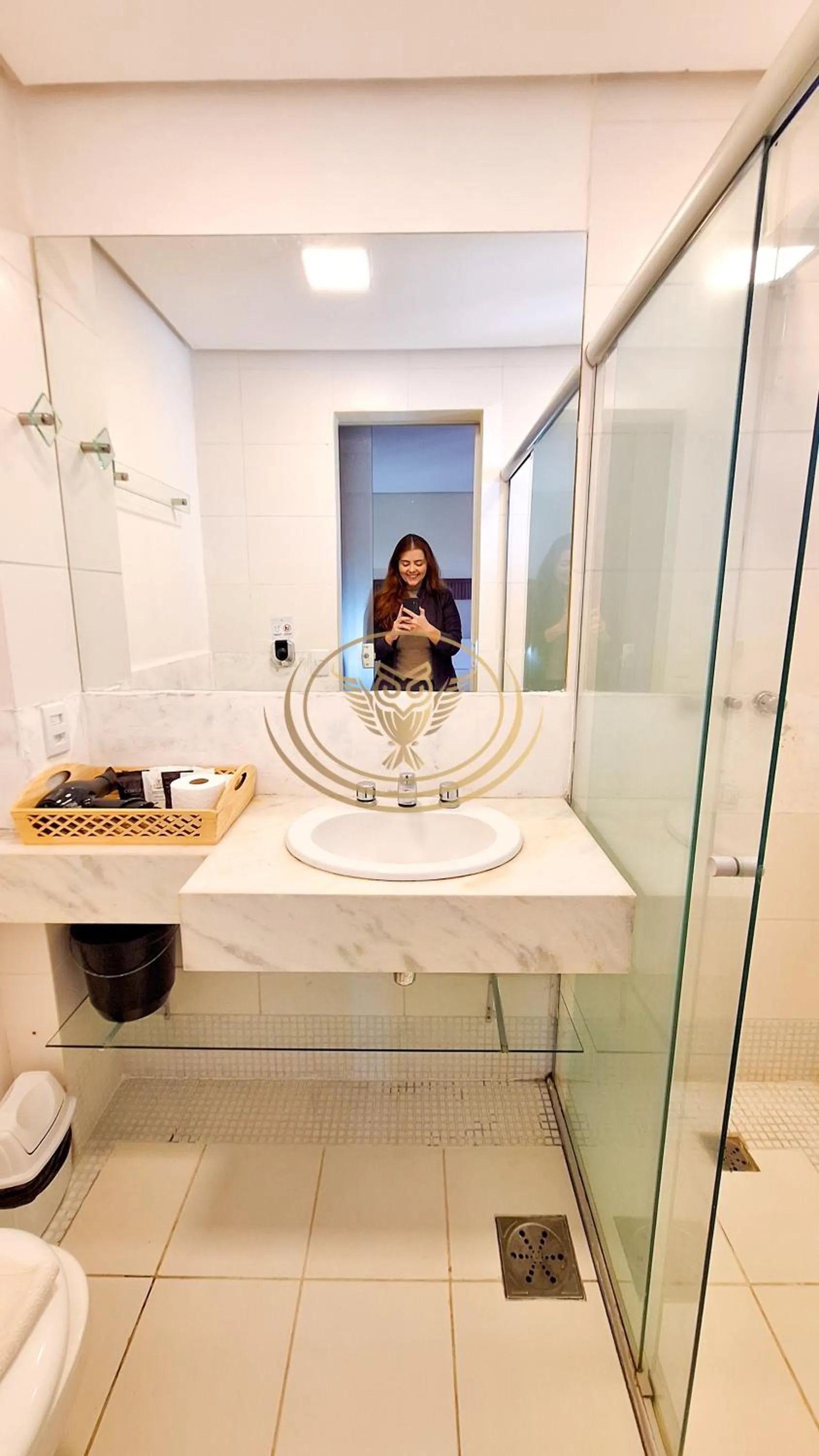 Shower in Coruja Imob - Flat Crystal Place