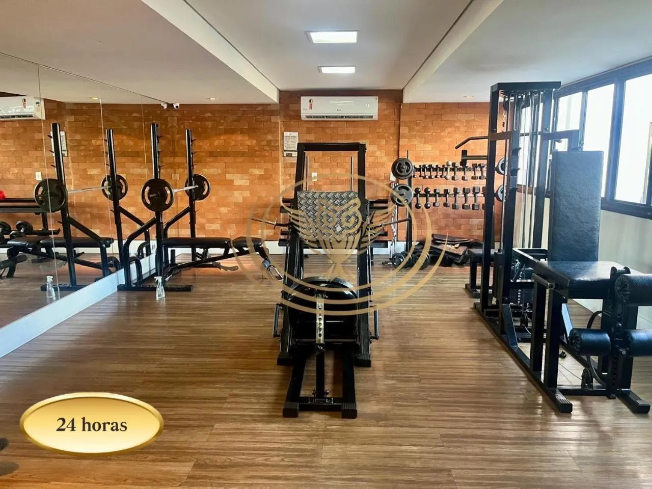 Fitness centre/facilities in Coruja Imob - Flat Crystal Place