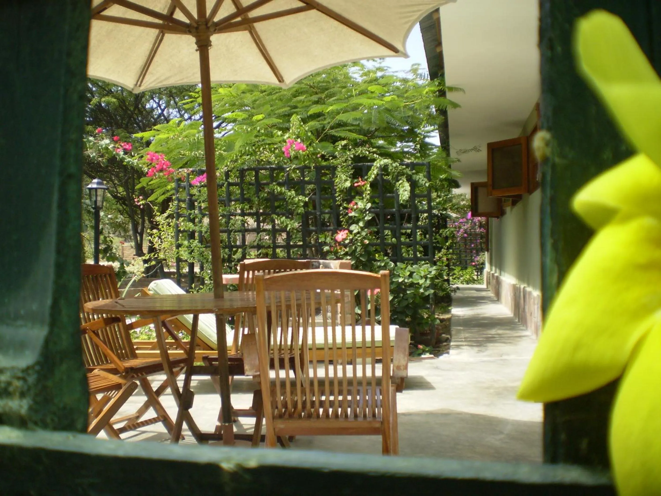 Balcony/Terrace in Punta Sal Bungalows
