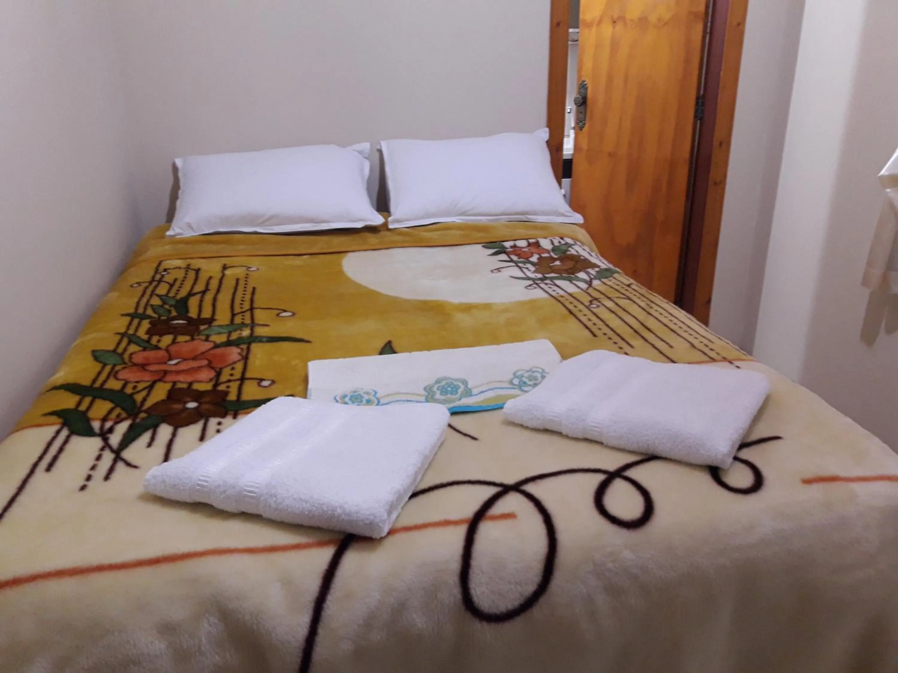 Bed in Pousada Viva Serra