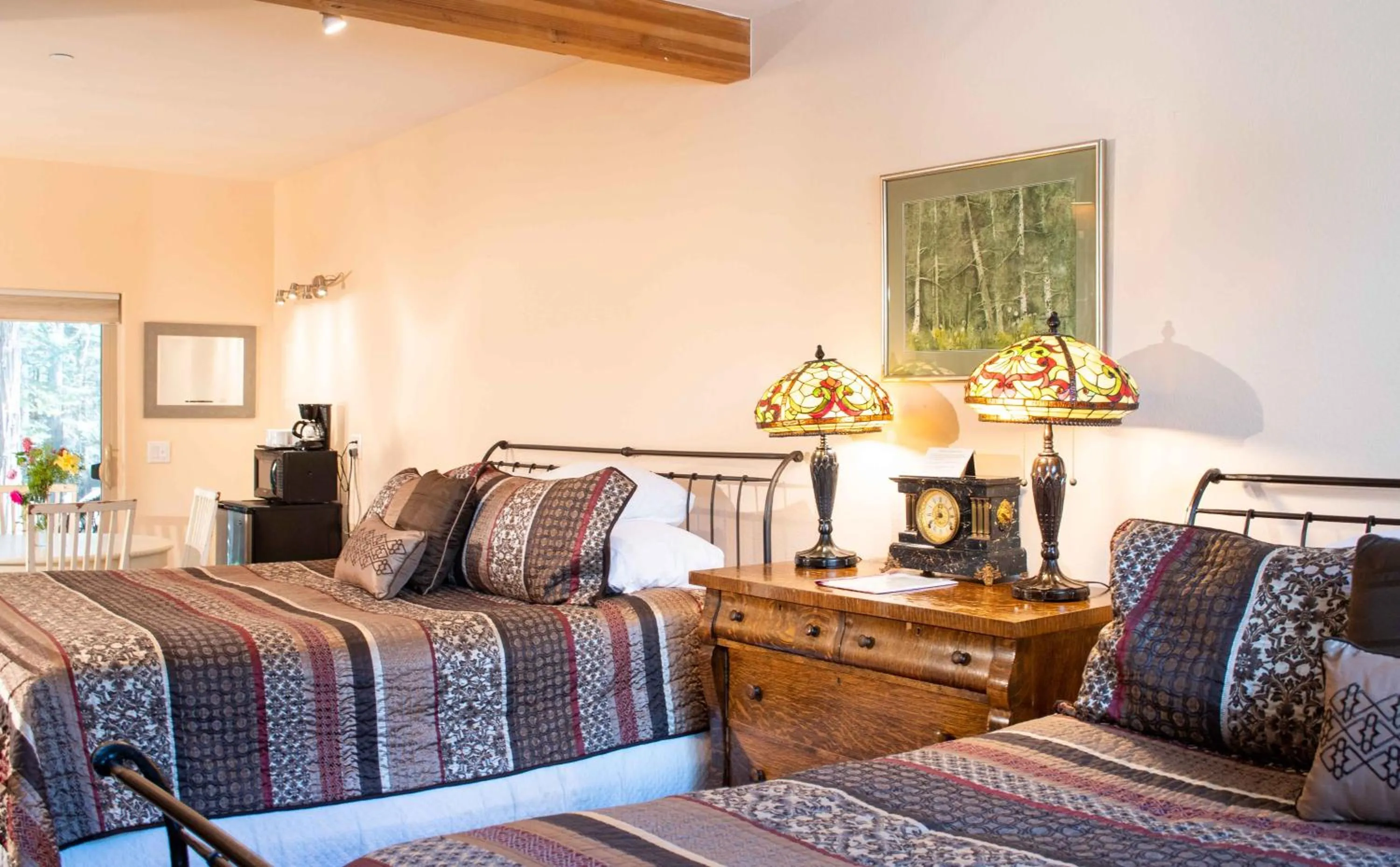 Bed in Harmony Ridge Lodge