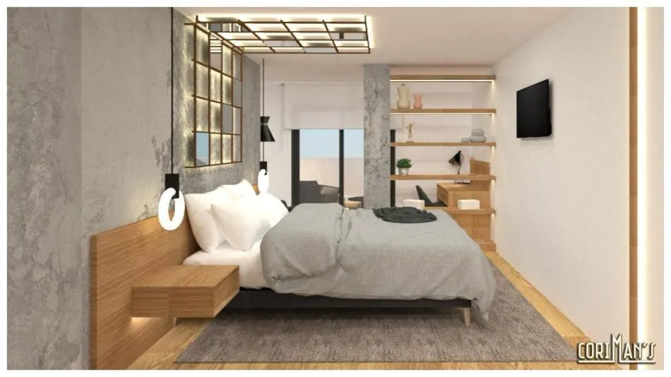 Bed in Hotel Can Batiste