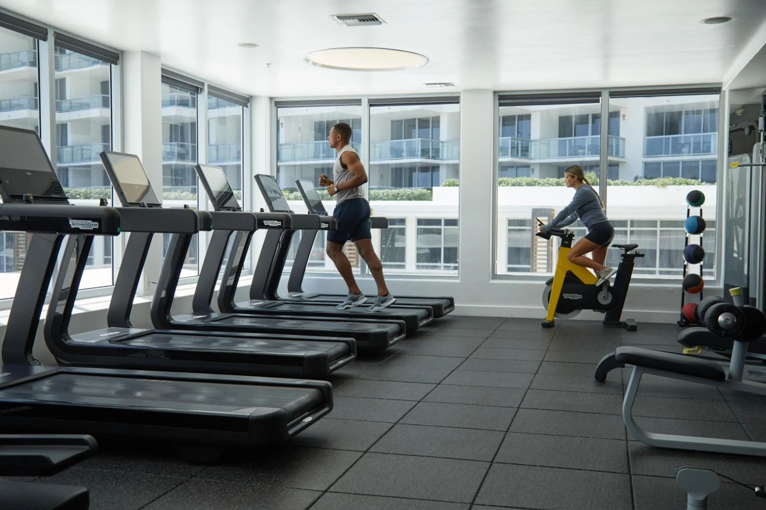 Fitness centre/facilities in Nobu Hotel Miami Beach