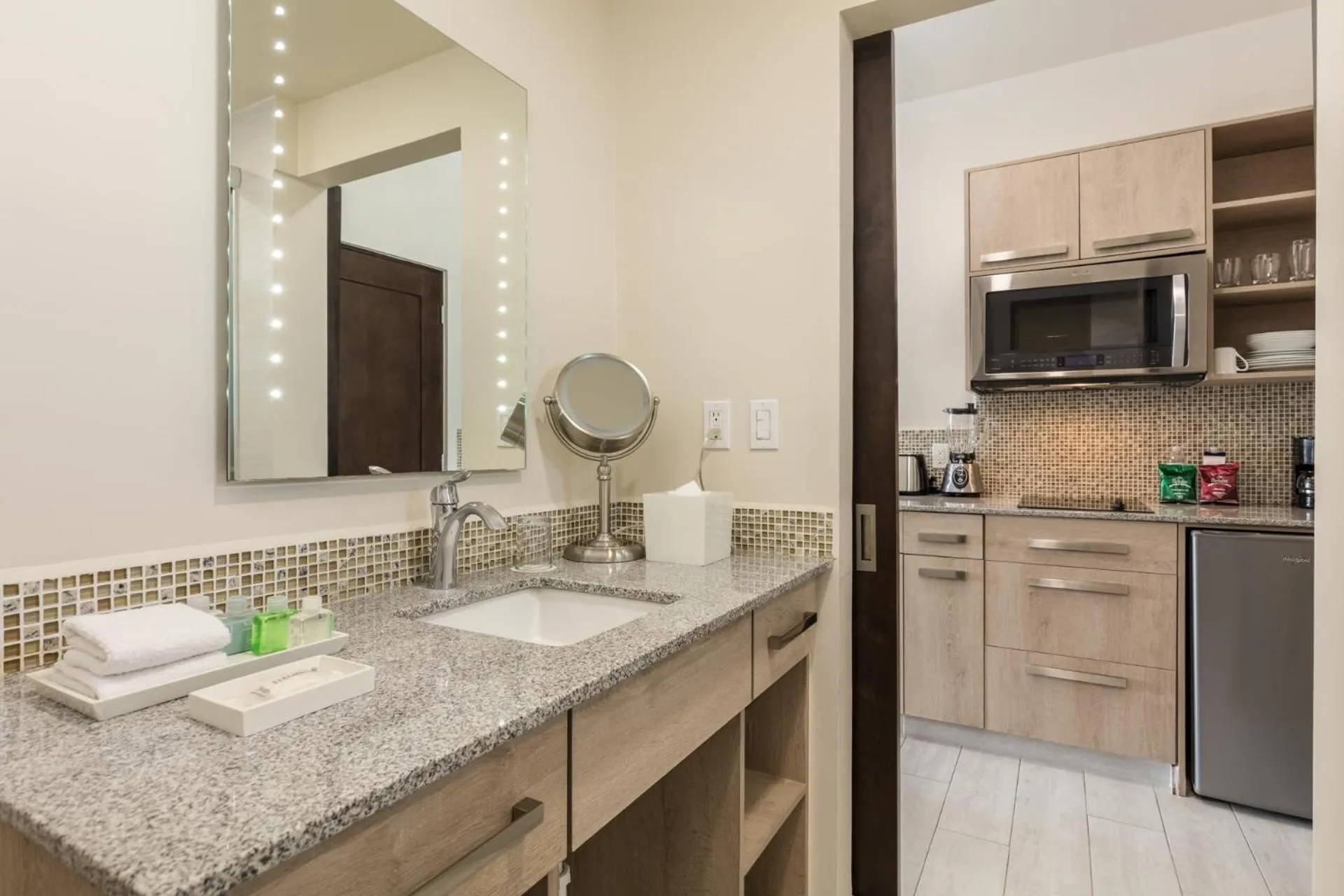 kitchen in Medano Hotel and Spa