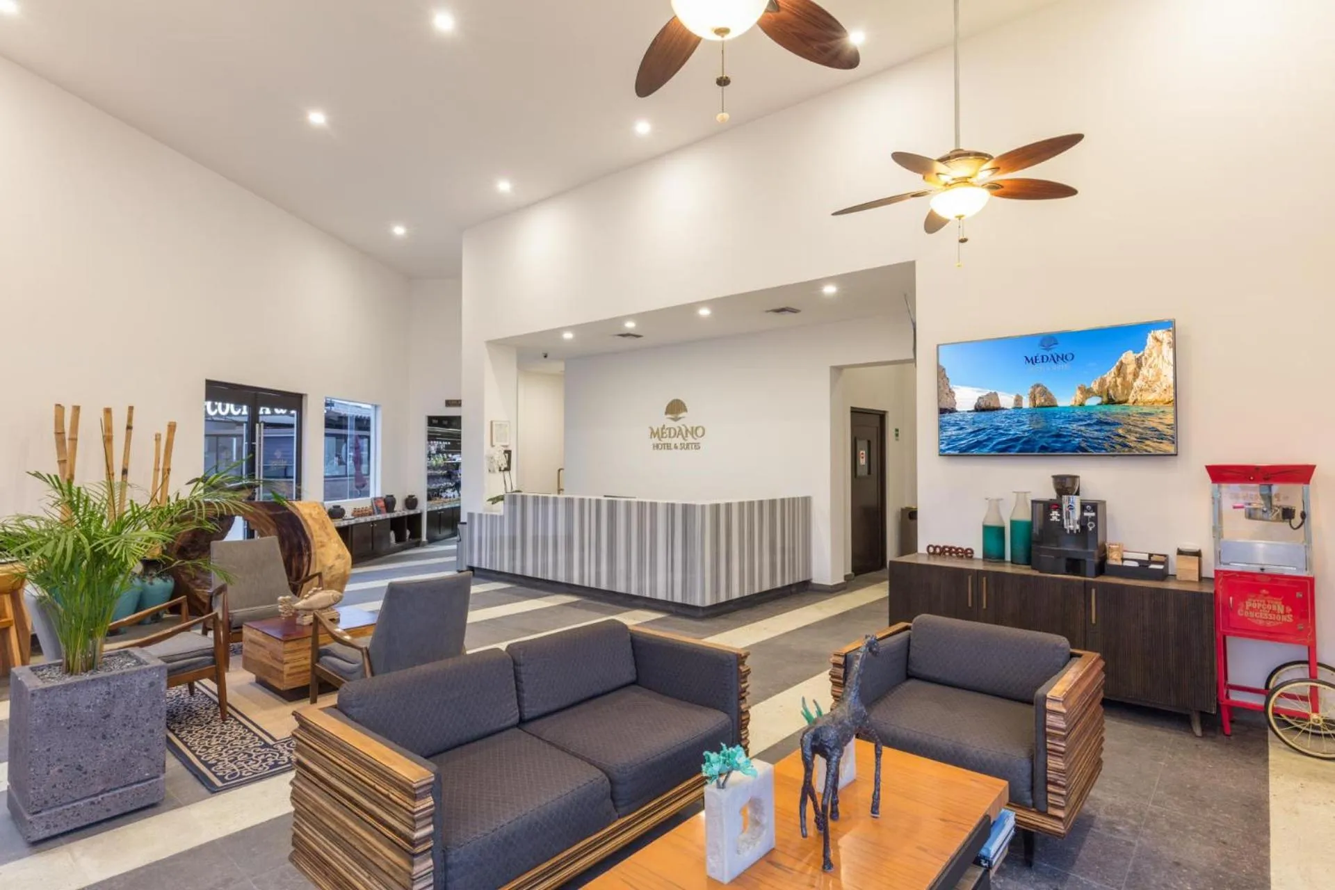 Lobby or reception in Medano Hotel and Spa