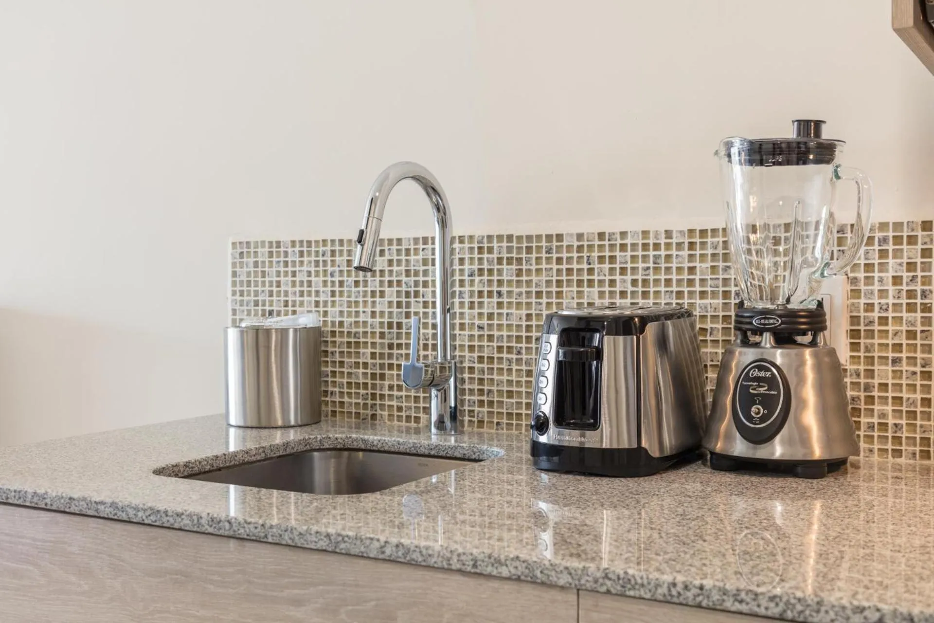 Kitchen or kitchenette in Medano Hotel and Spa