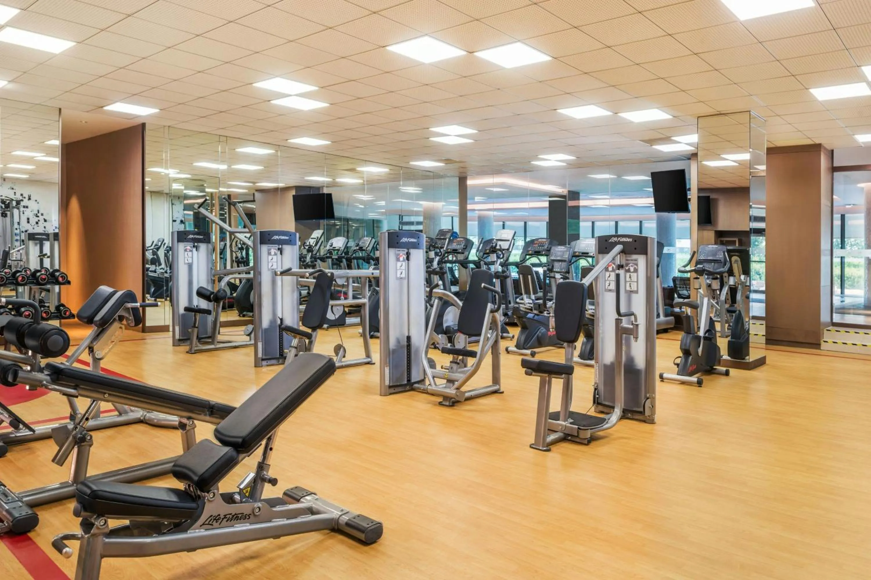 Fitness centre/facilities in Sheraton Qingdao West Coast