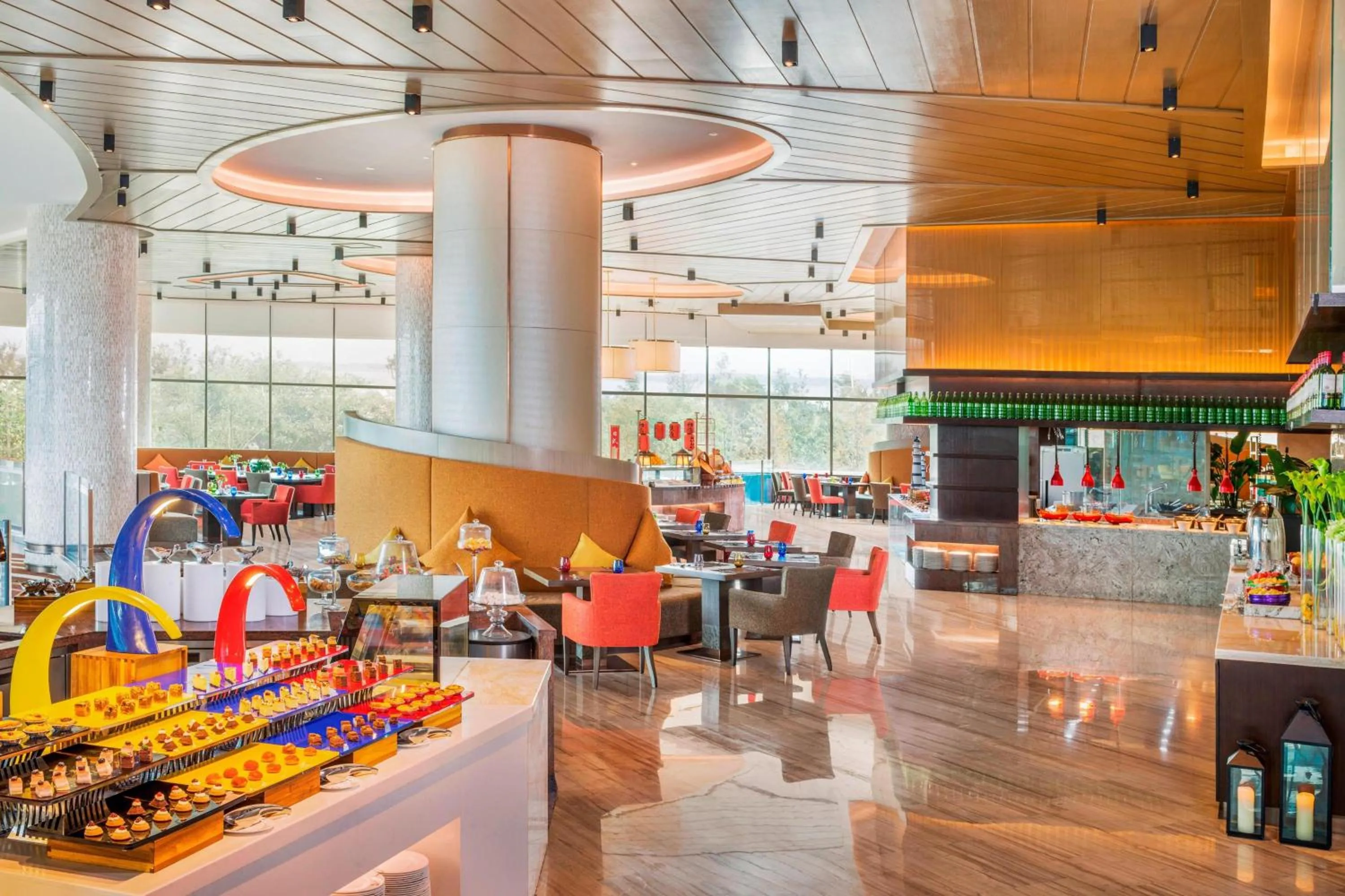 Restaurant/places to eat in Sheraton Qingdao West Coast