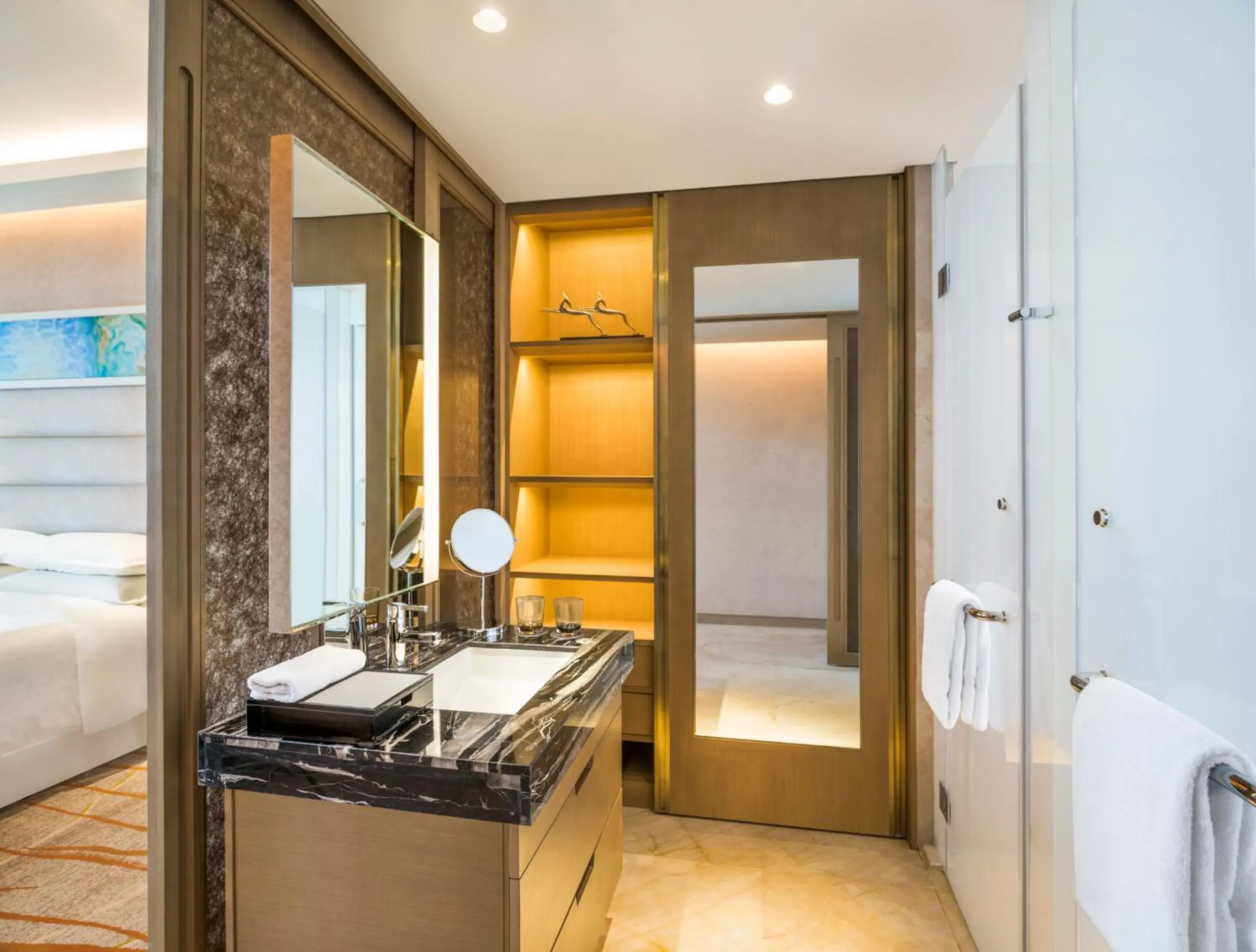 Twin Room with Bay View in Sheraton Qingdao West Coast Twin Room with Bay View in Sheraton Qingdao West Coast