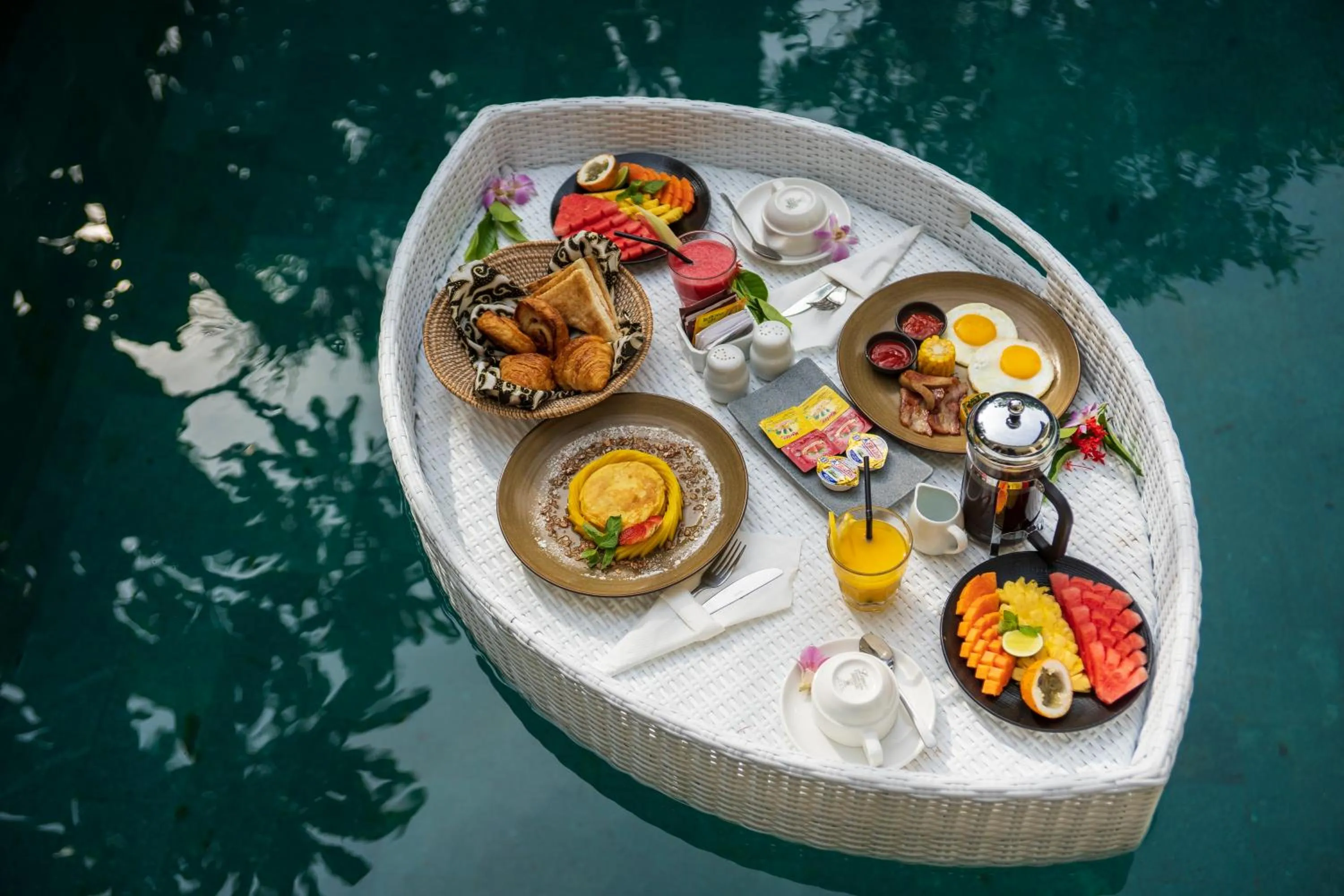 Food close-up in Villa Sally