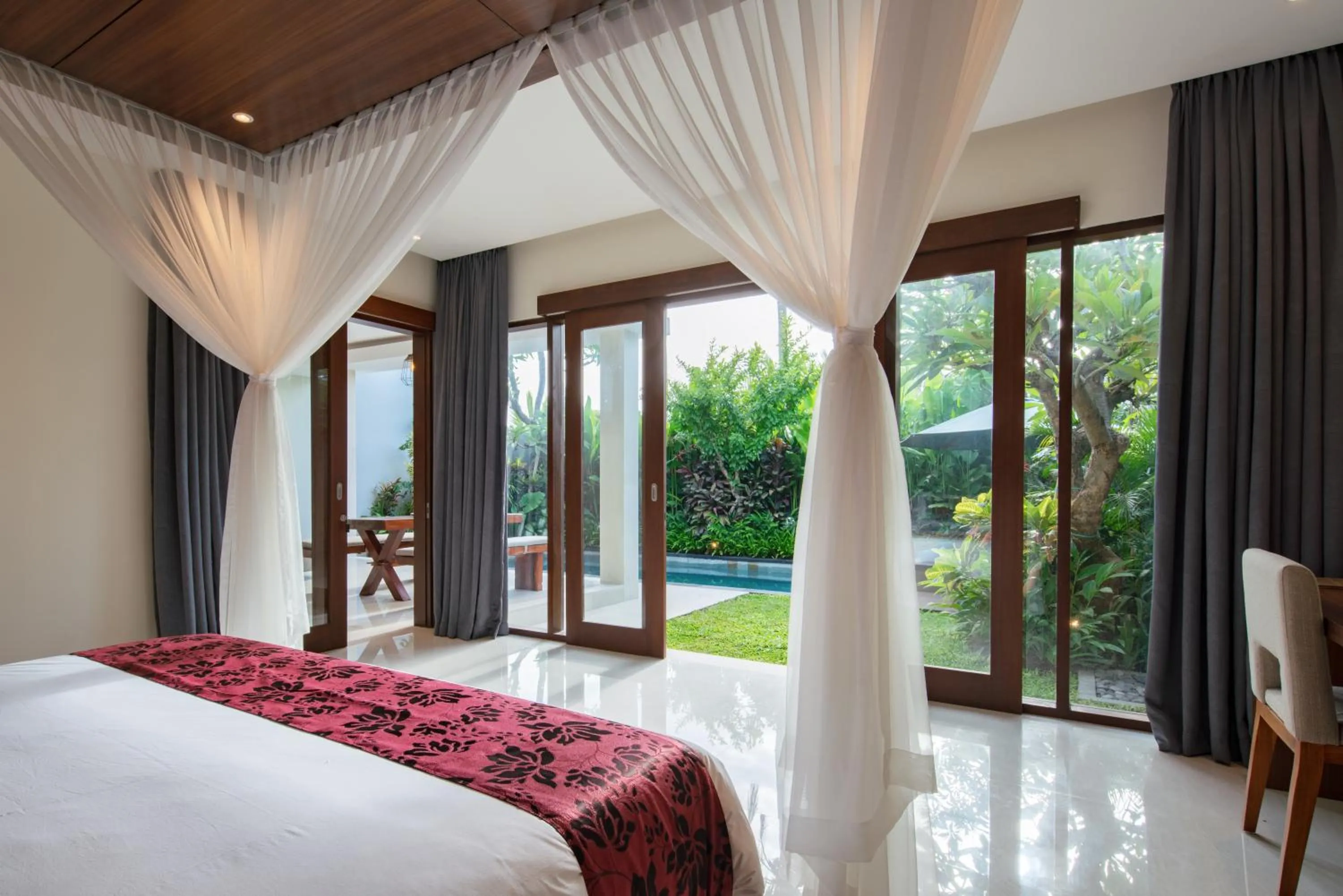 Bed in Villa Sally