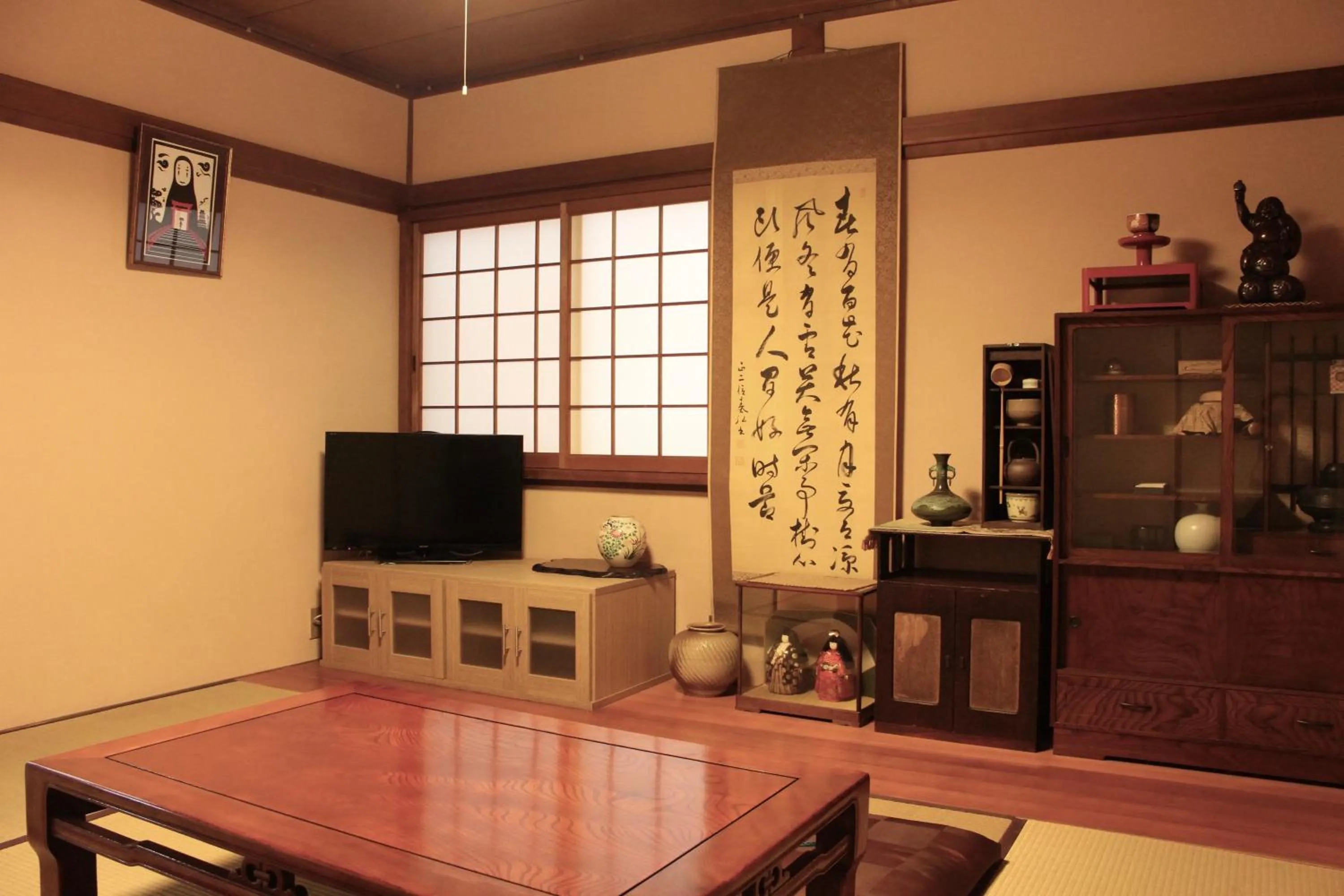 Living room in Jizo House