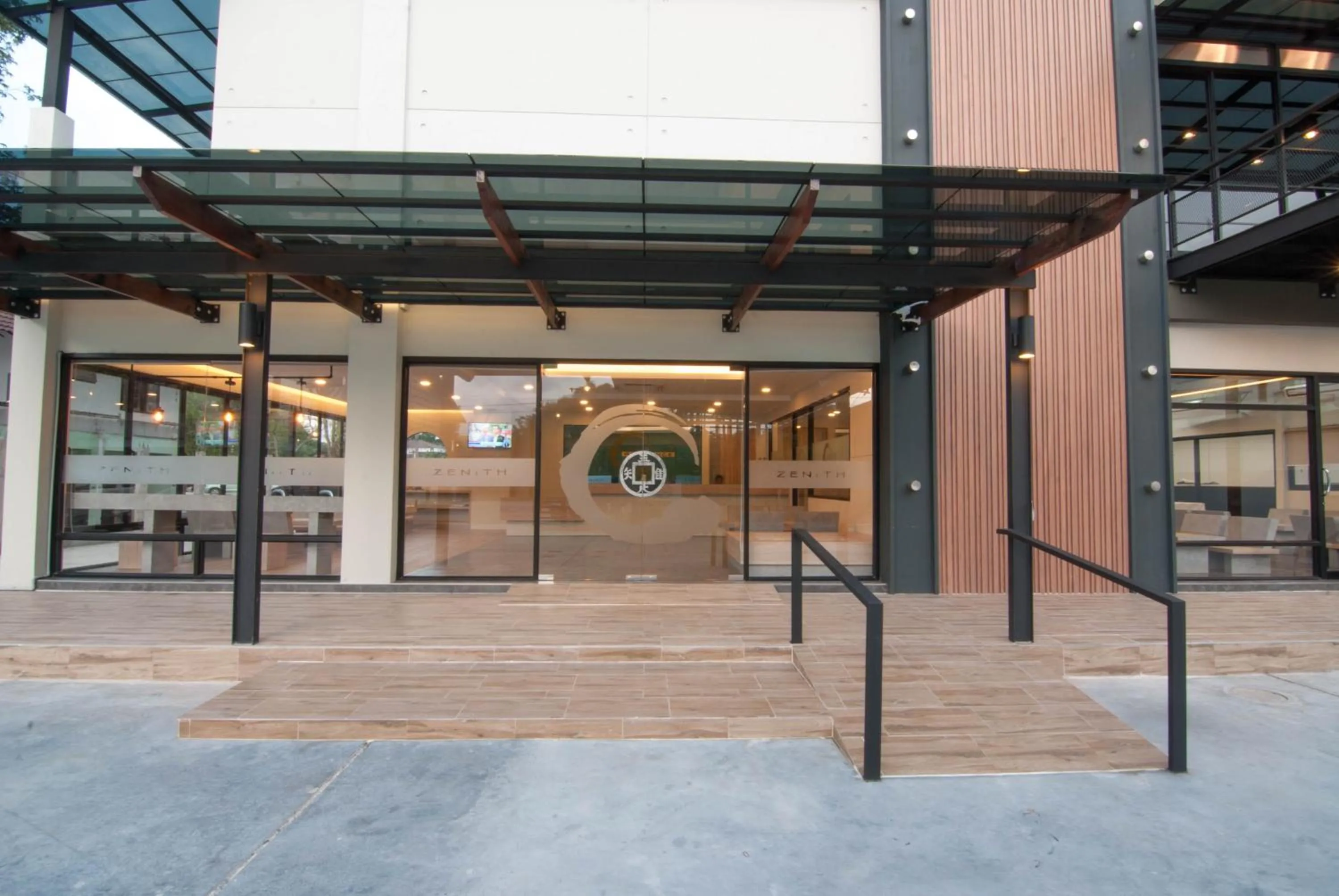 Facade/entrance in The Zenith Residence Hotel