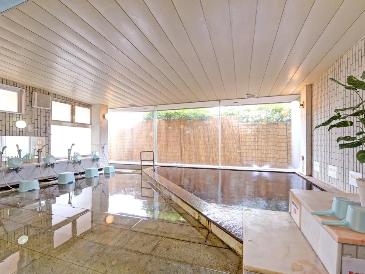 Hot Spring Bath in Iioka Shiosai Hotel