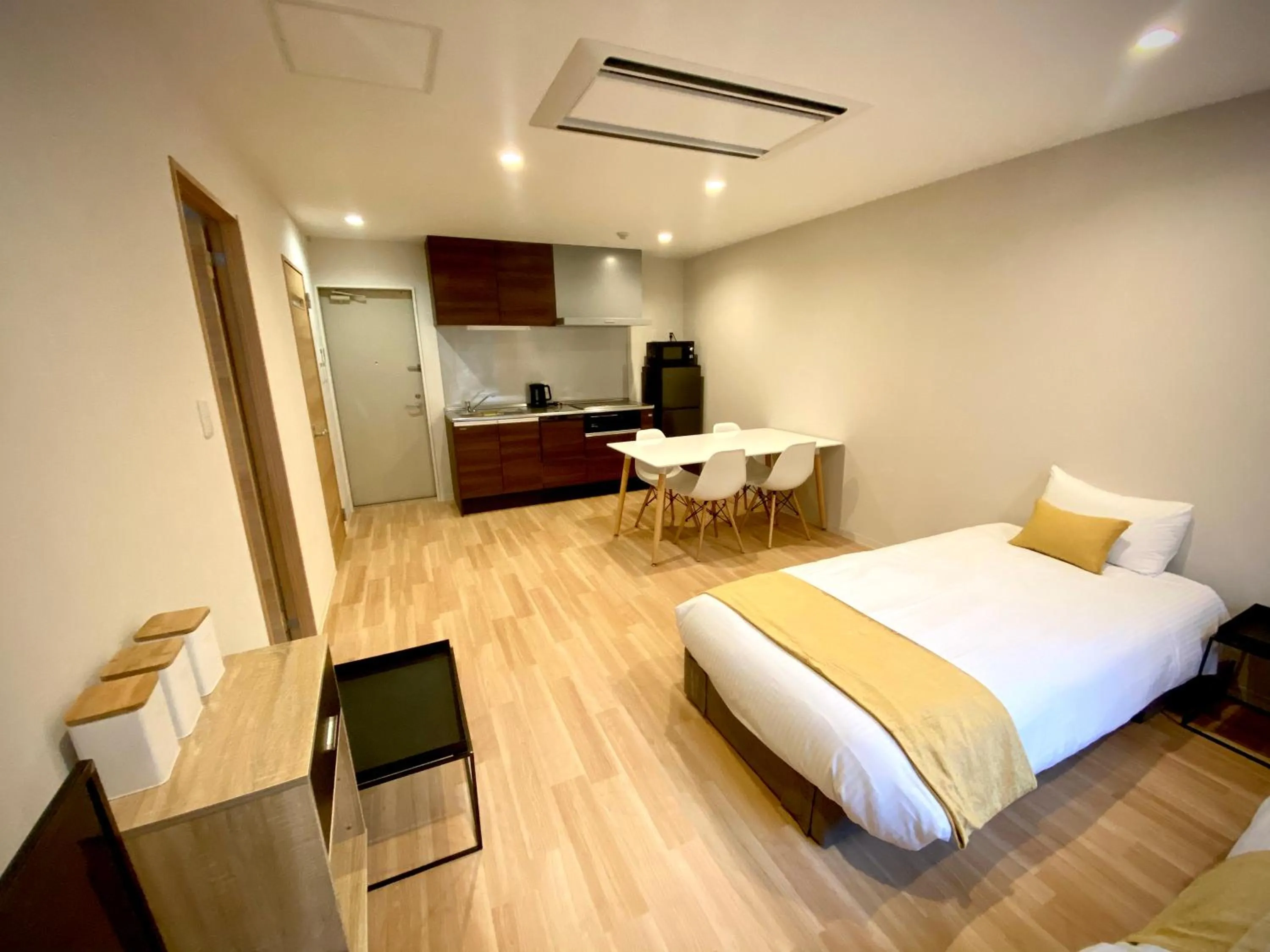Bed in Wadano Forest Hotel & Apartments