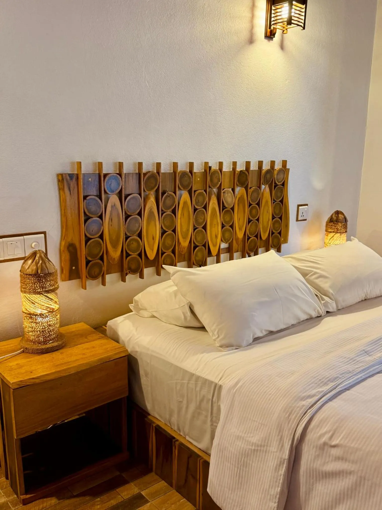 Bed in Ameera Maldives