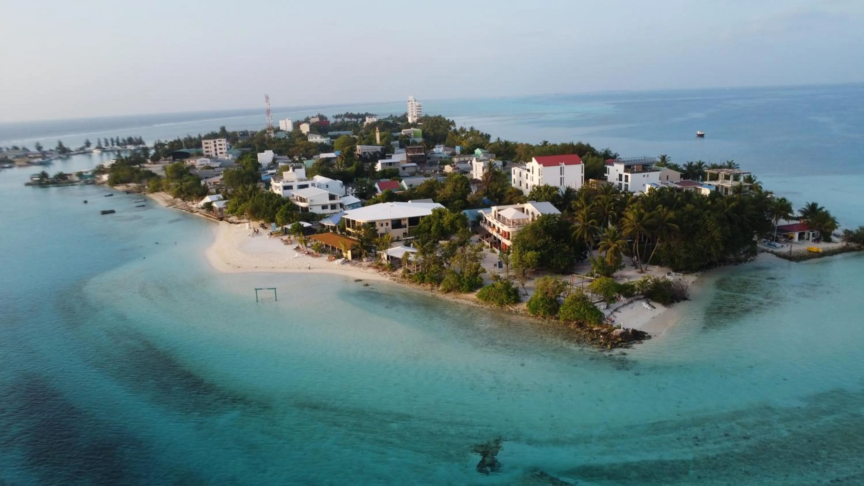 Natural landscape in Ameera Maldives