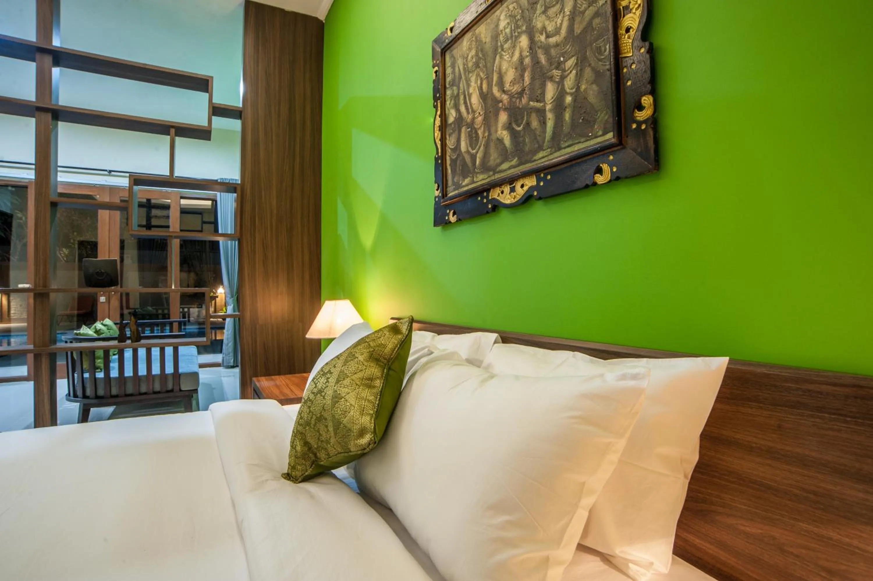 Bedroom in Astana Made Villas