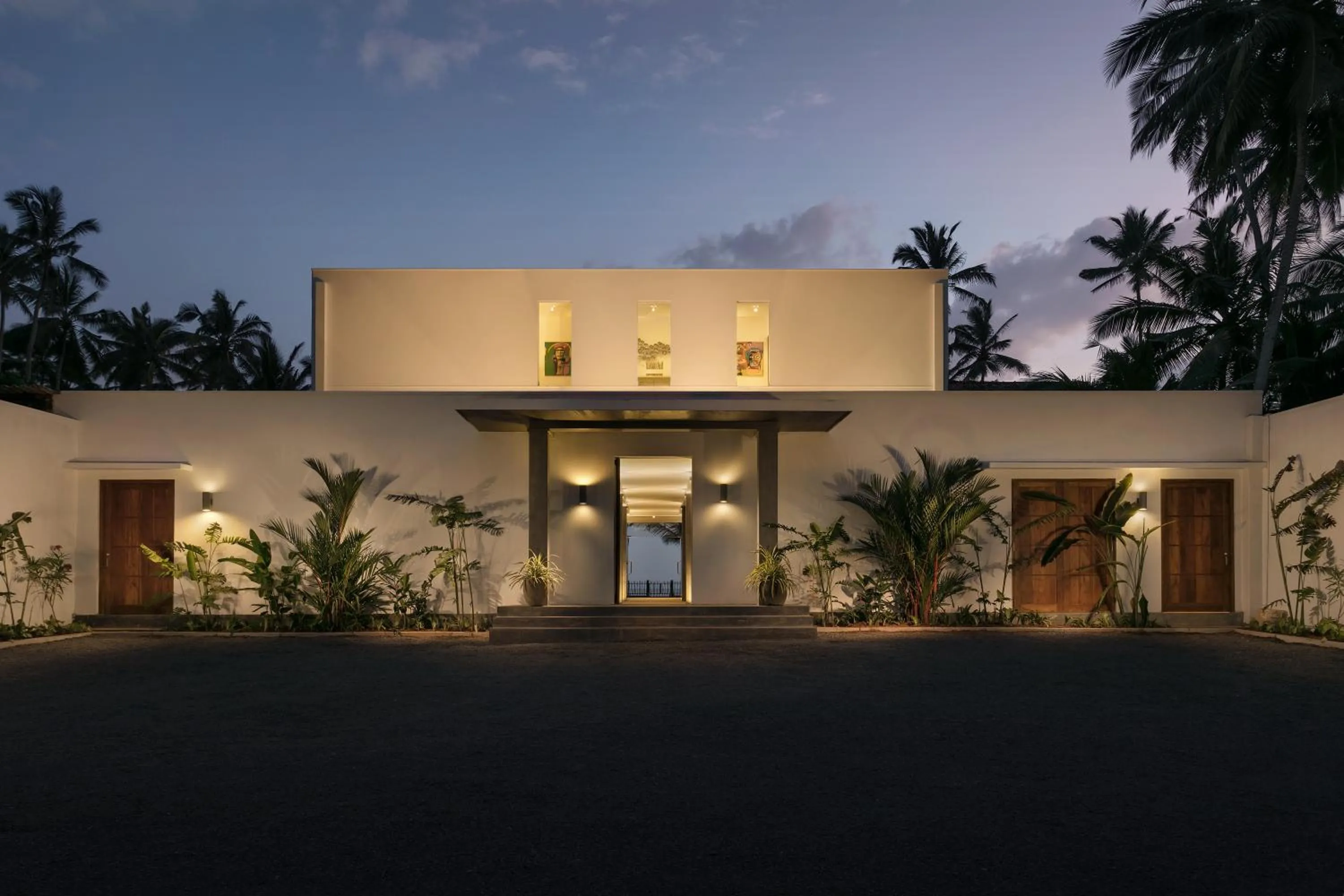 Facade/entrance in KK Beach