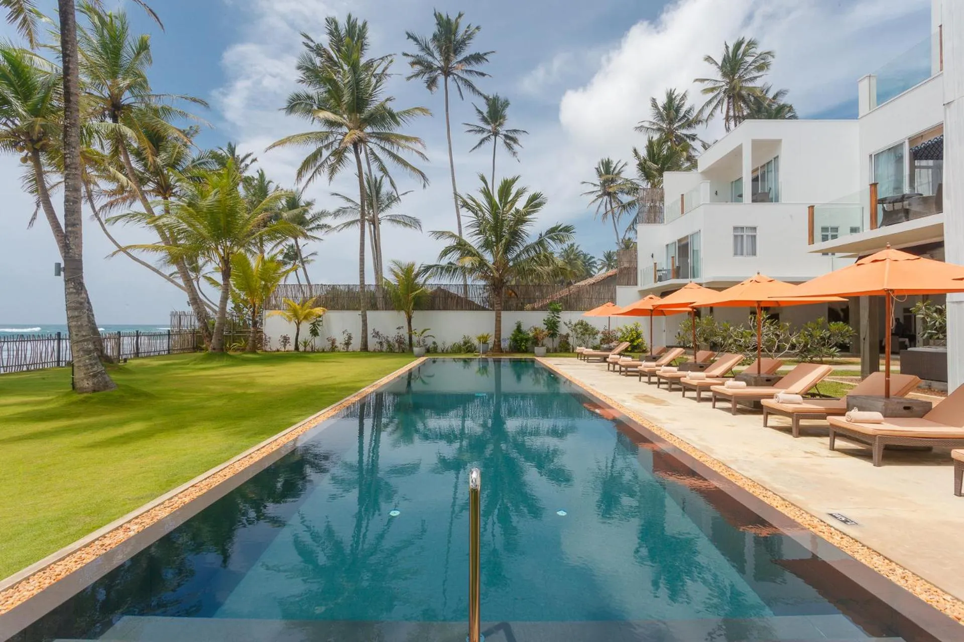 Swimming pool in KK Beach