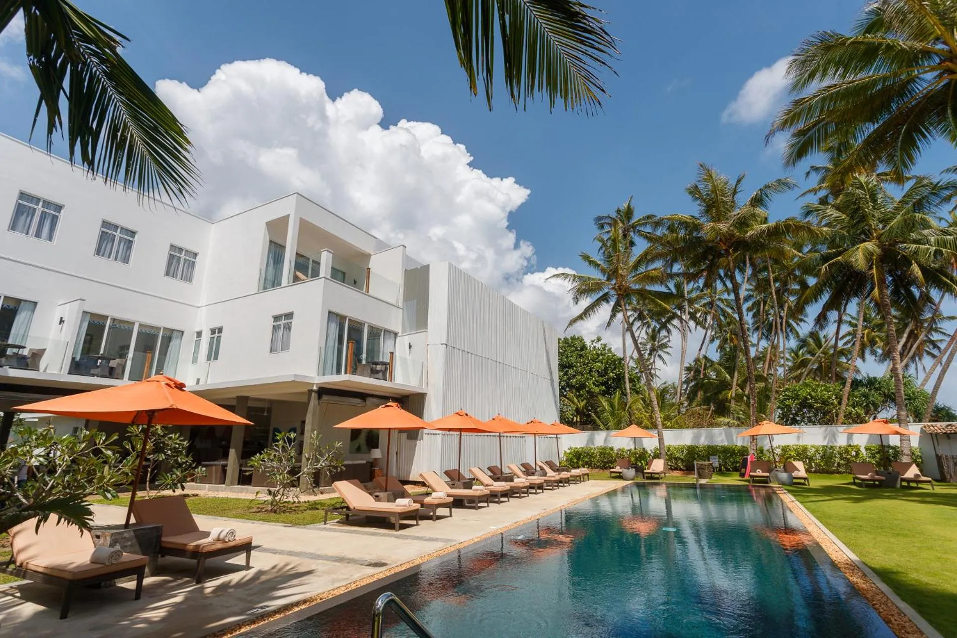 Facade/entrance in KK Beach