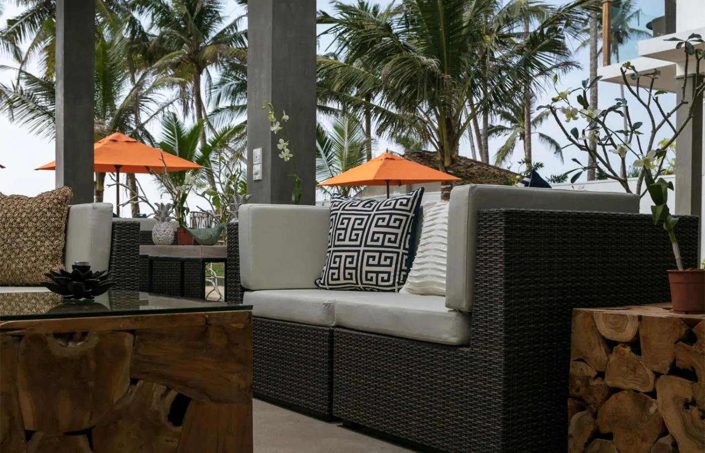 Lobby or reception in KK Beach