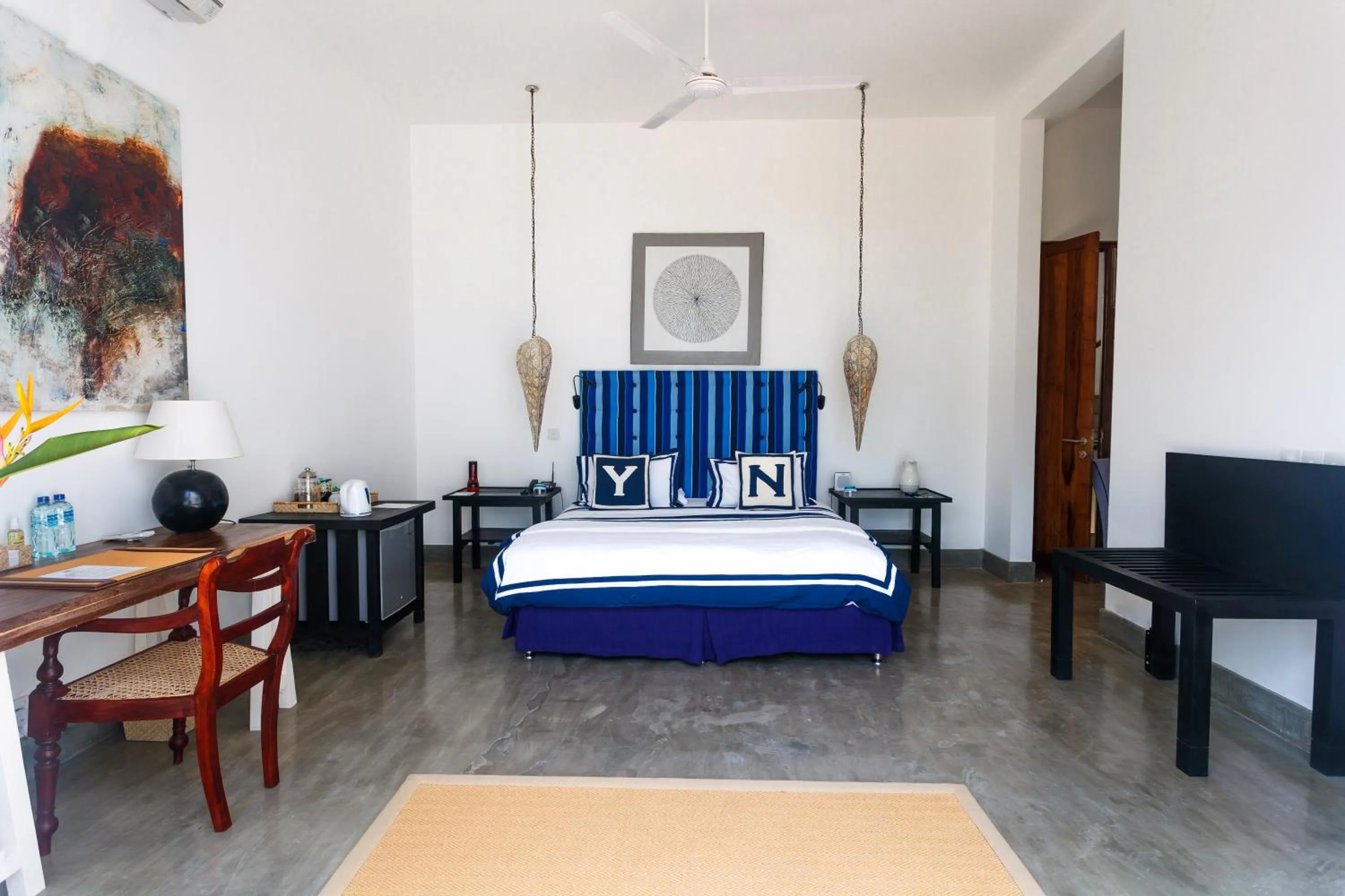 Bedroom, Bed in KK Beach