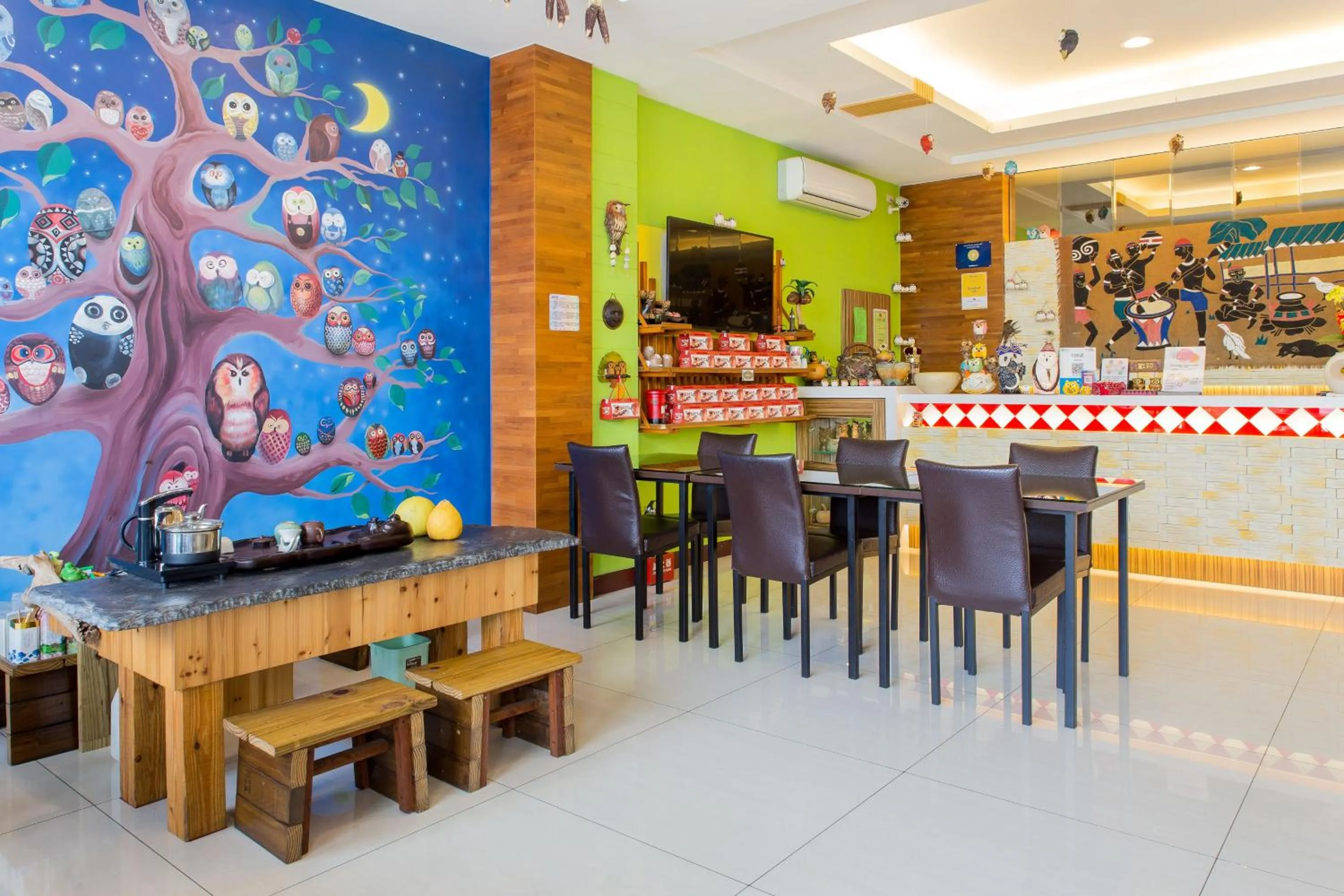 Lobby or reception in Yuan Su B&B