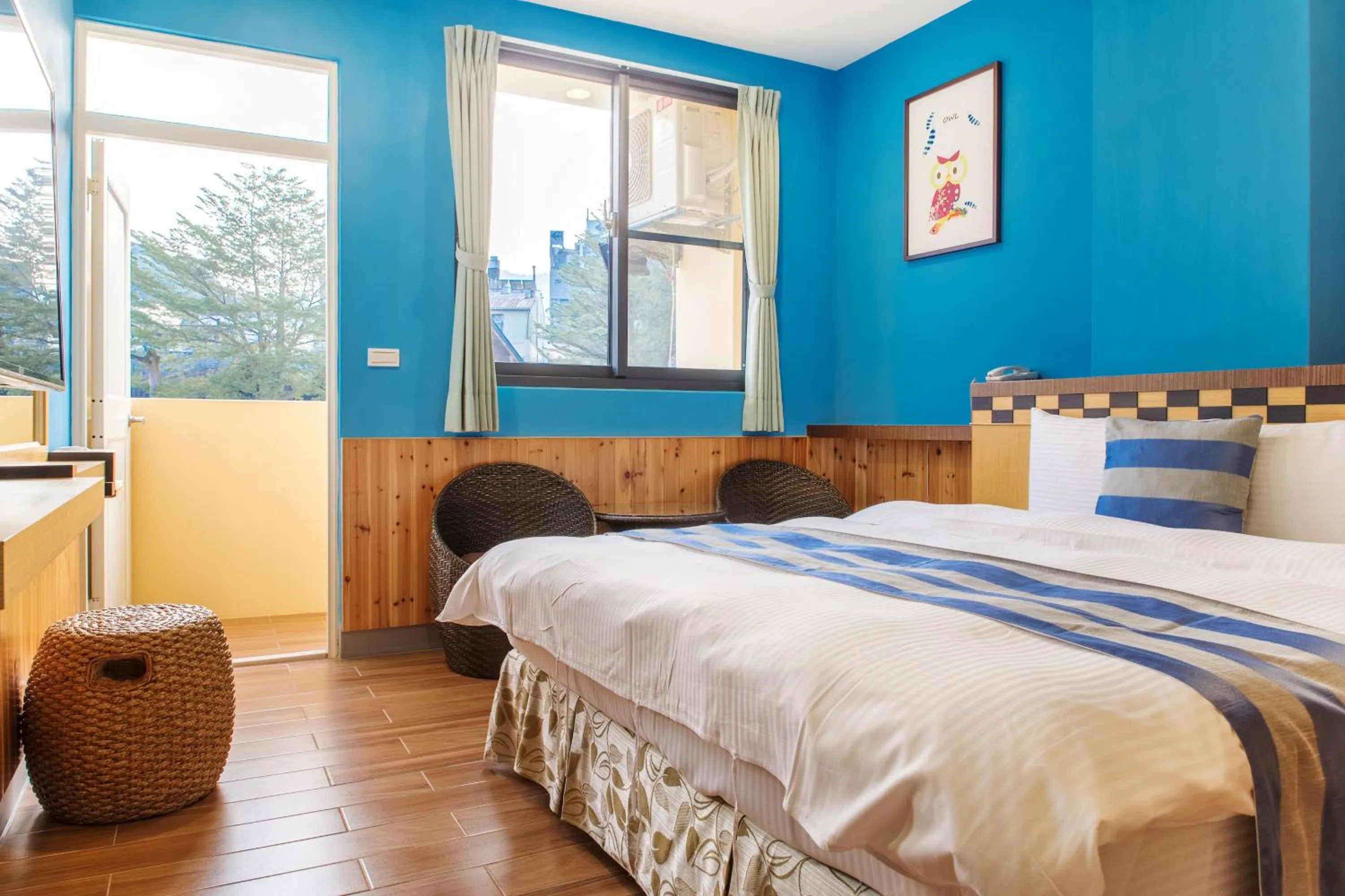 Photo of the whole room, Bed in Yuan Su B&B