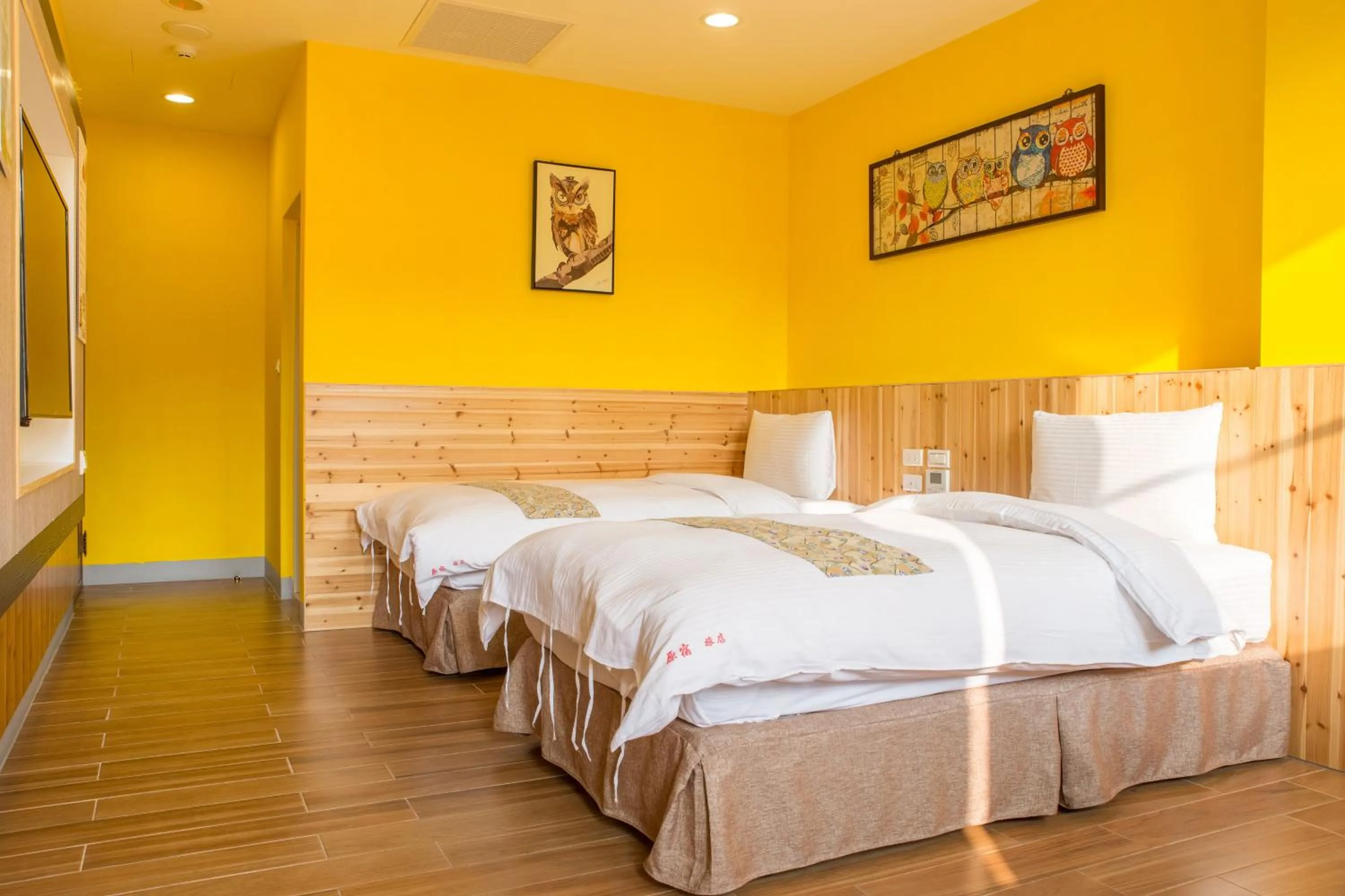 Photo of the whole room, Bed in Yuan Su B&B