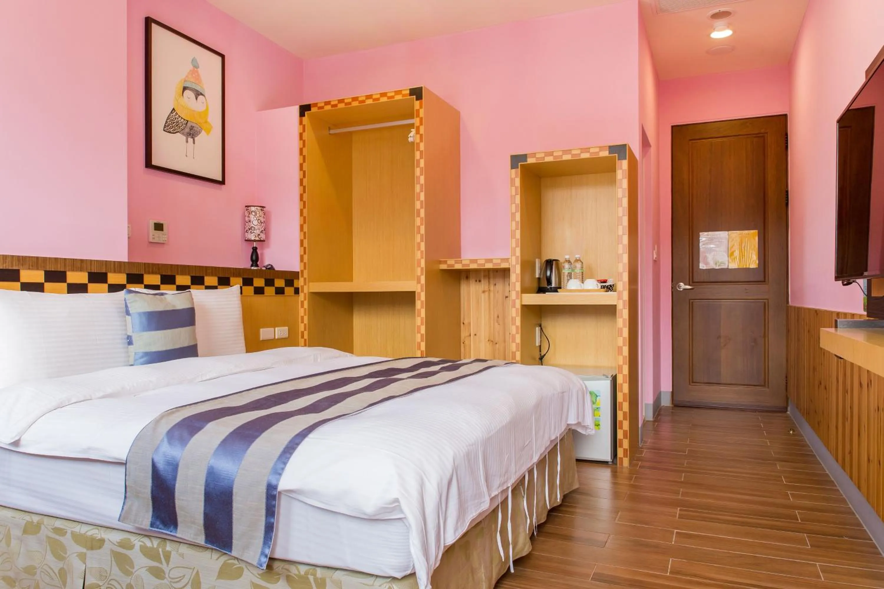 Photo of the whole room, Bed in Yuan Su B&B