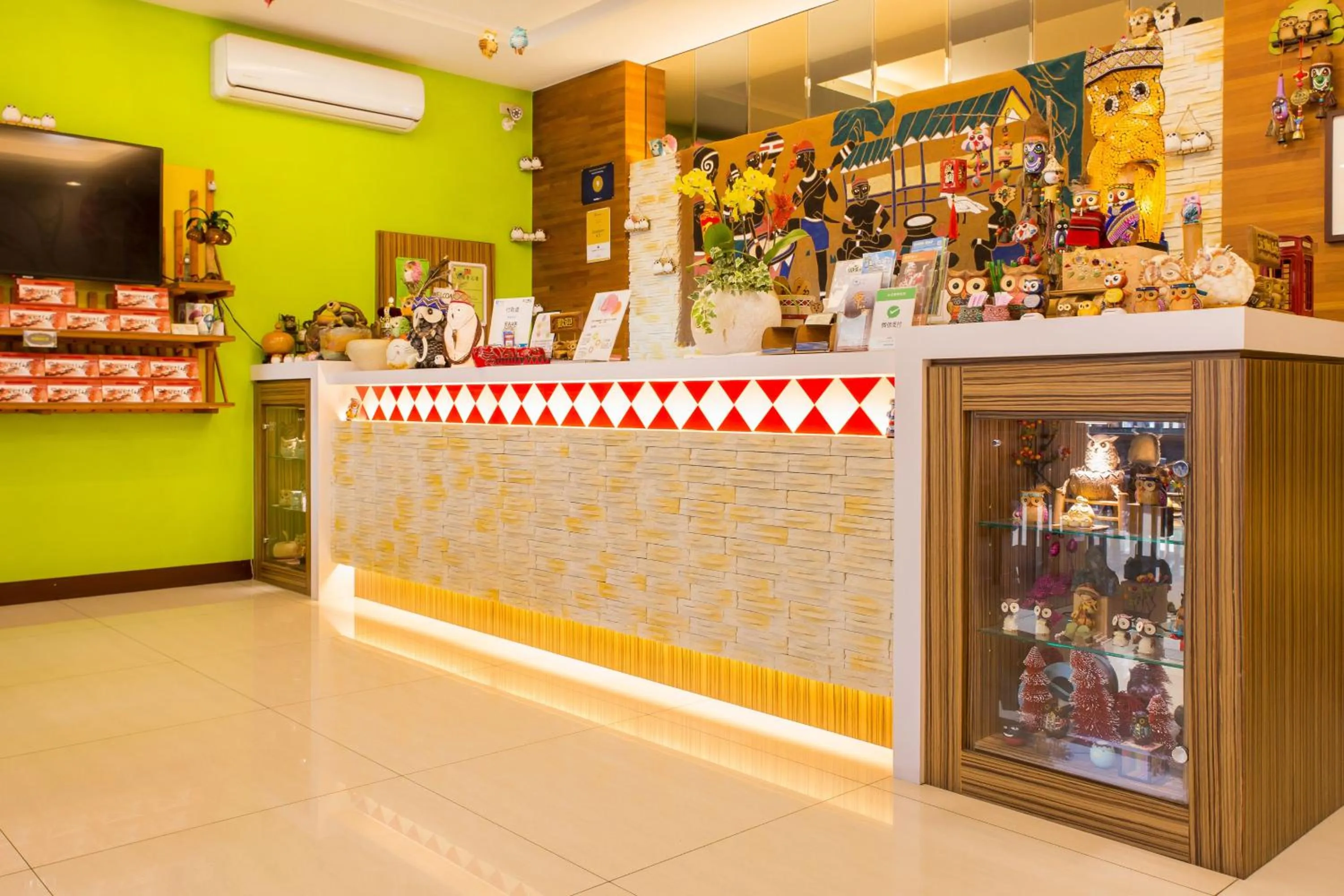 Lobby or reception in Yuan Su B&B