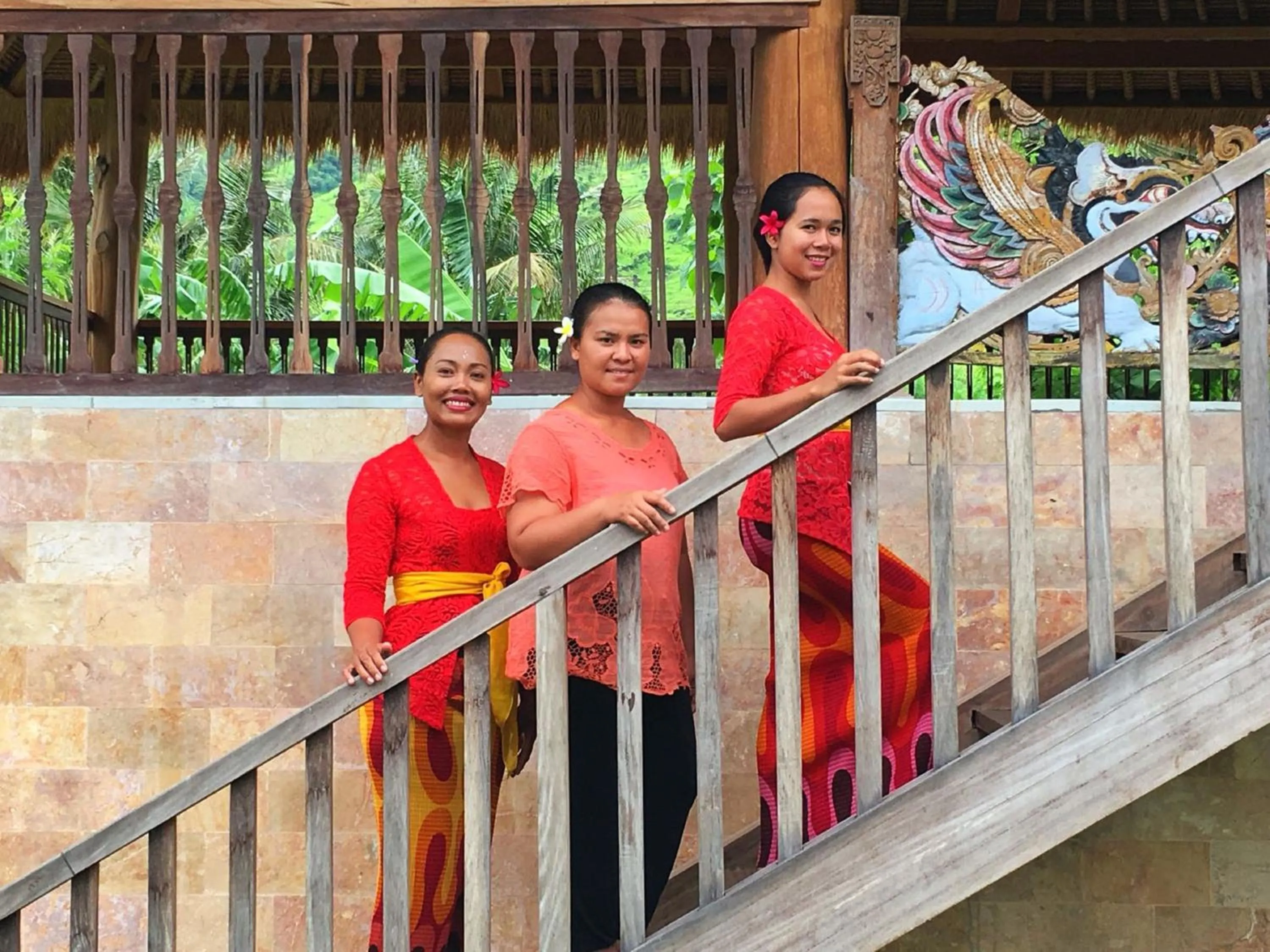 Staff in Sun Suko Boutique Resort